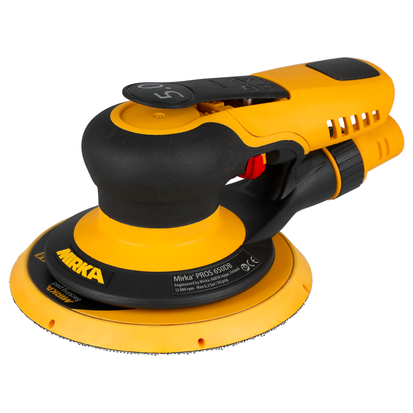 Epäkeskohiomakone Mirka PROS 650DB 150mm pölypussi 5,0