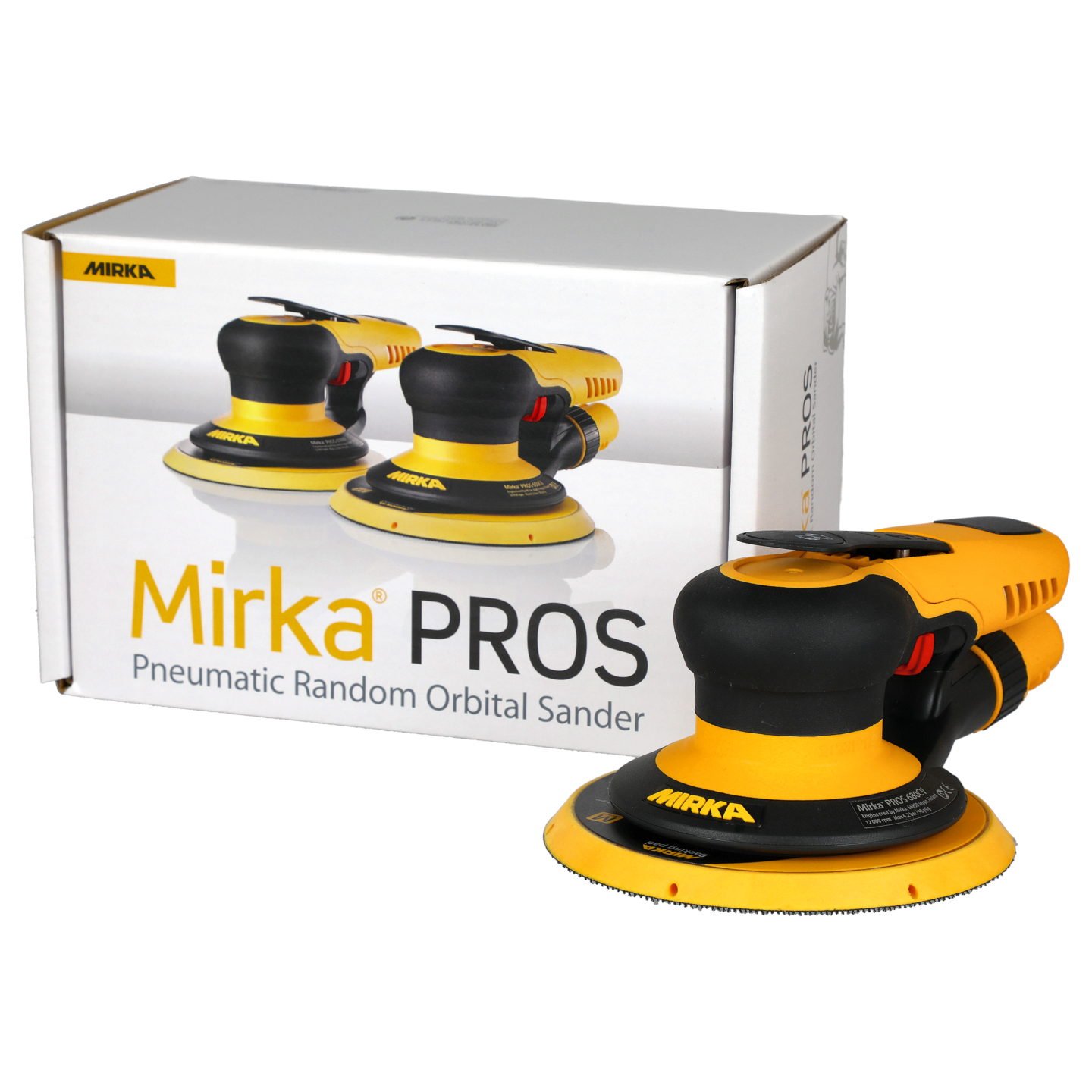Epäkeskohiomakone Mirka PROS 680CV 150mm pölynpoisto 8,0