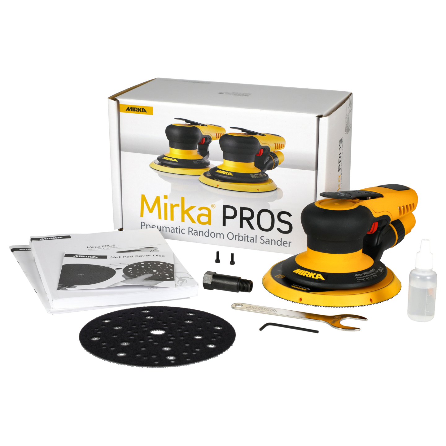 Epäkeskohiomakone Mirka PROS 680CV 150mm pölynpoisto 8,0