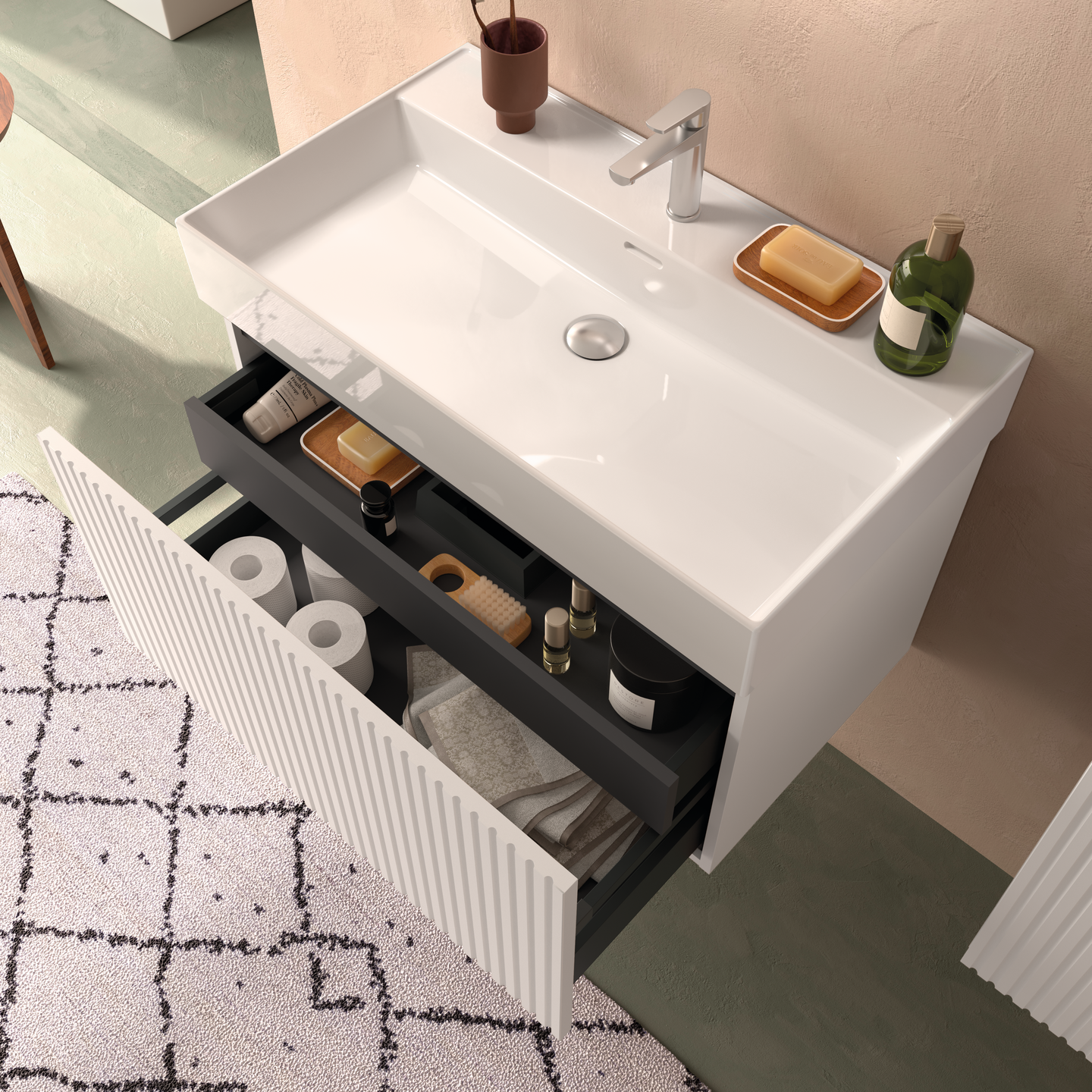 Pesuallas Cello L L81 S46cm posliinia