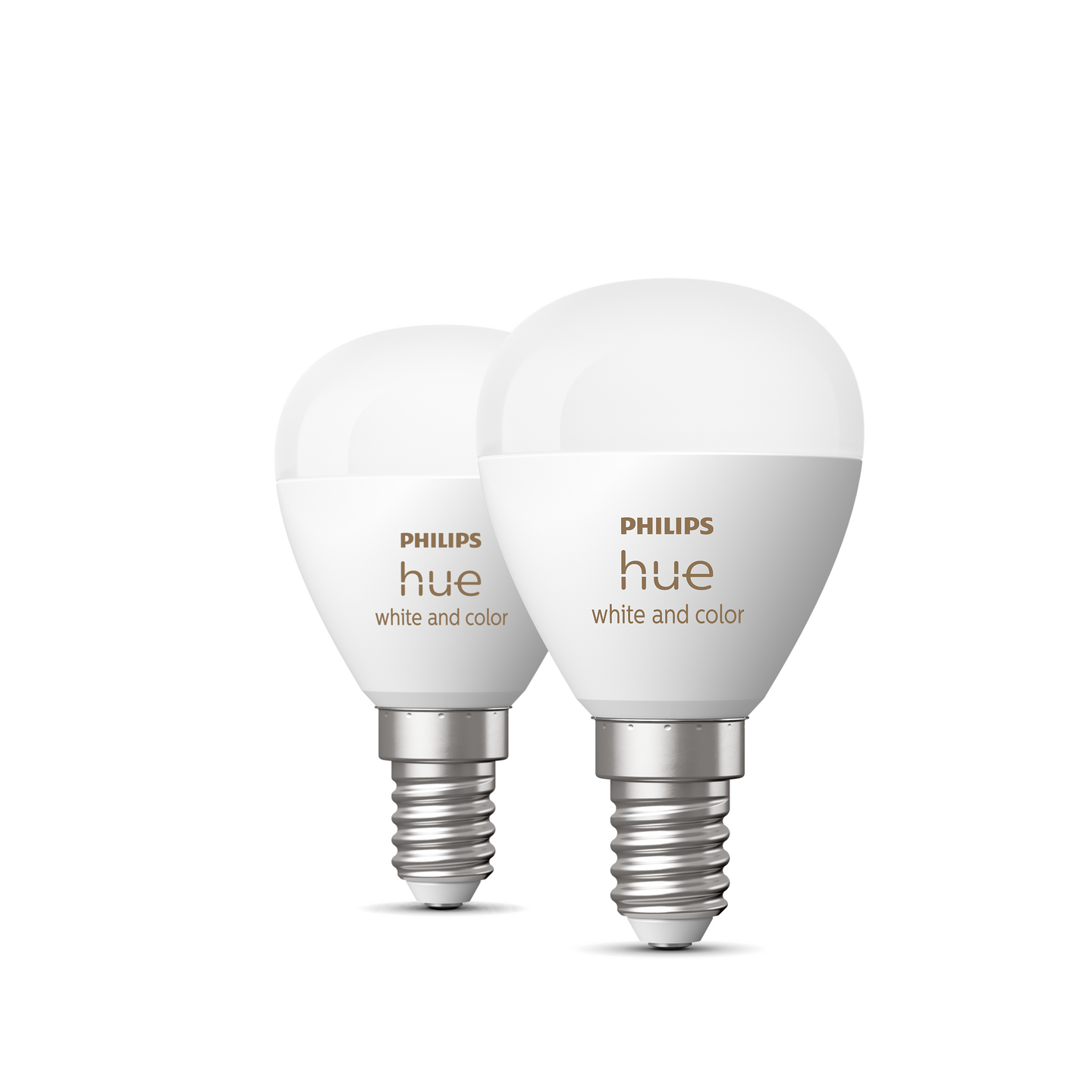 Led-lamppu Philips Hue 40W E15 2000-6500K 320-470lm huurrettu 2kpl pakkaus