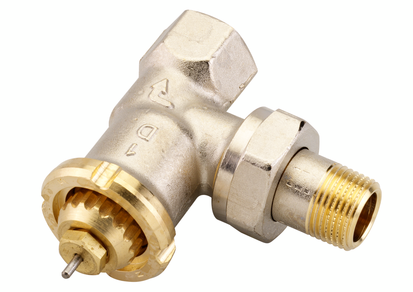 Paluuventtiili Danfoss kulma FJVR 3/8 3L1009