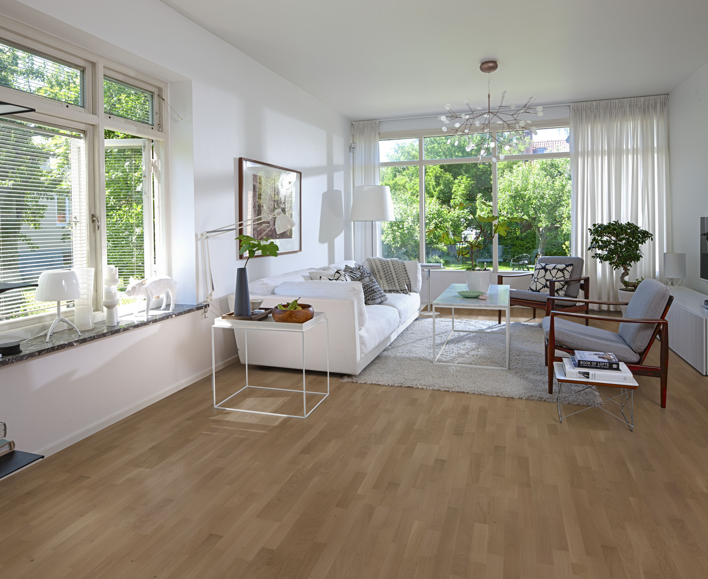 Parketti Karelia Tammi Antik matta 3S