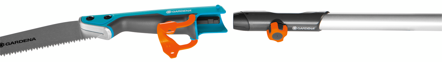 Oksasaha Gardena Combisystem 130cm alumiinivarrella