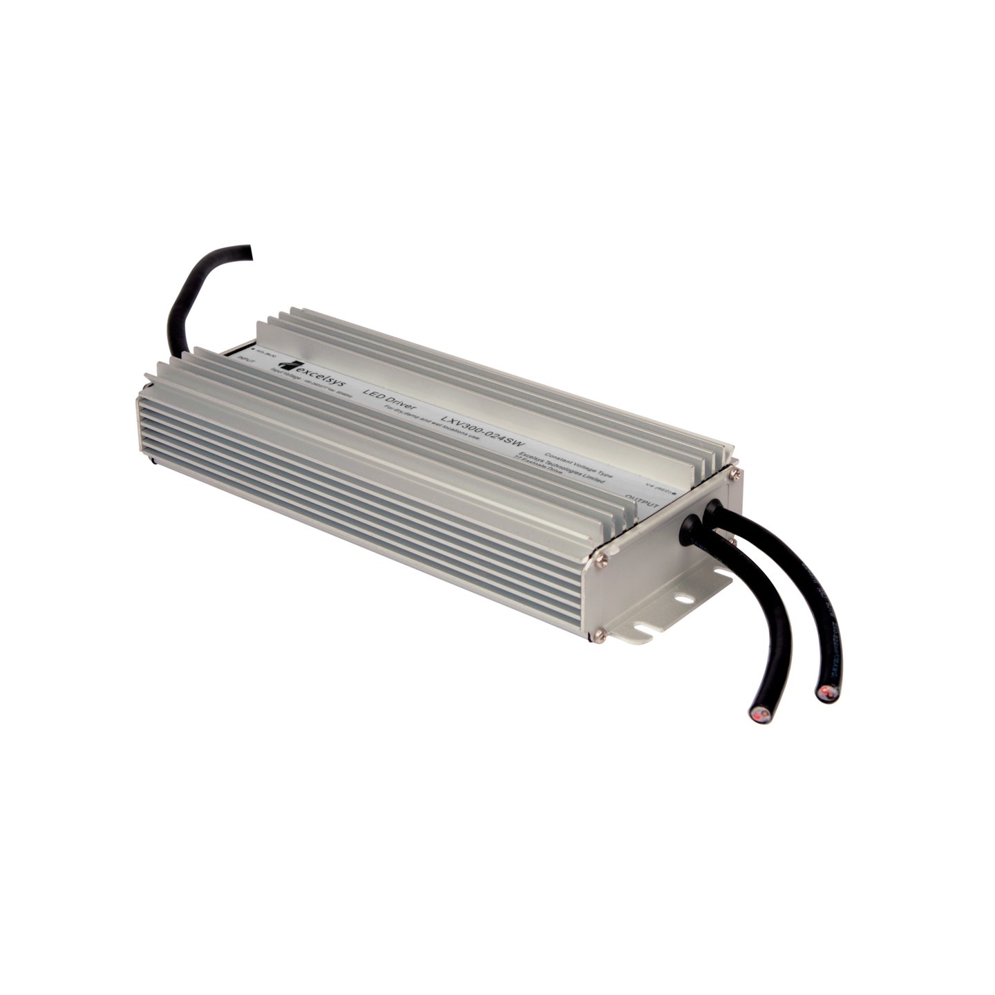 Elektroninen liitäntälaite Hide-a-lite led-muuntaja LXV 24VDC 300W IP67