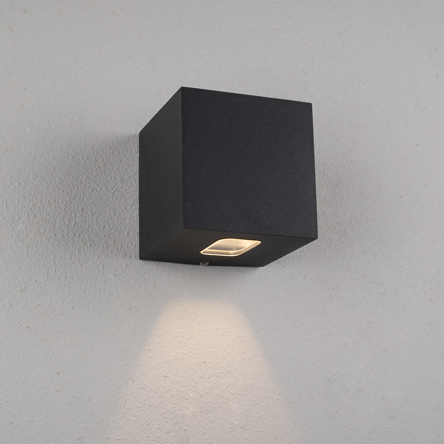 Ulkoseinävalaisin Hide-a-lite Cube I Antrasiitti 3000k