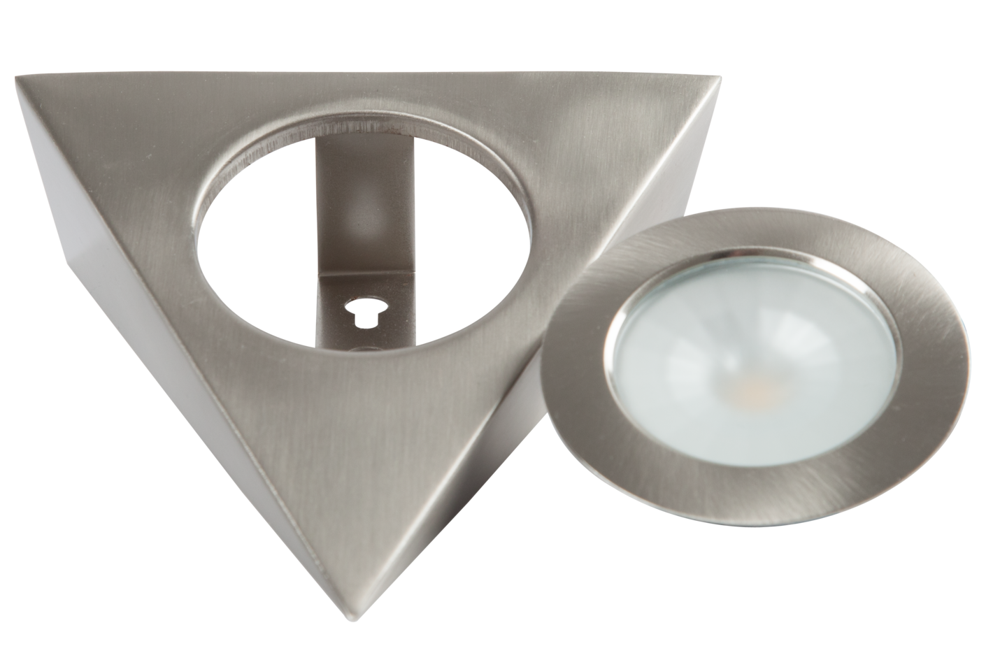 Korokekehys Hide-a-lite 12-sarjan lisätarvike Triangel harjattu teräs