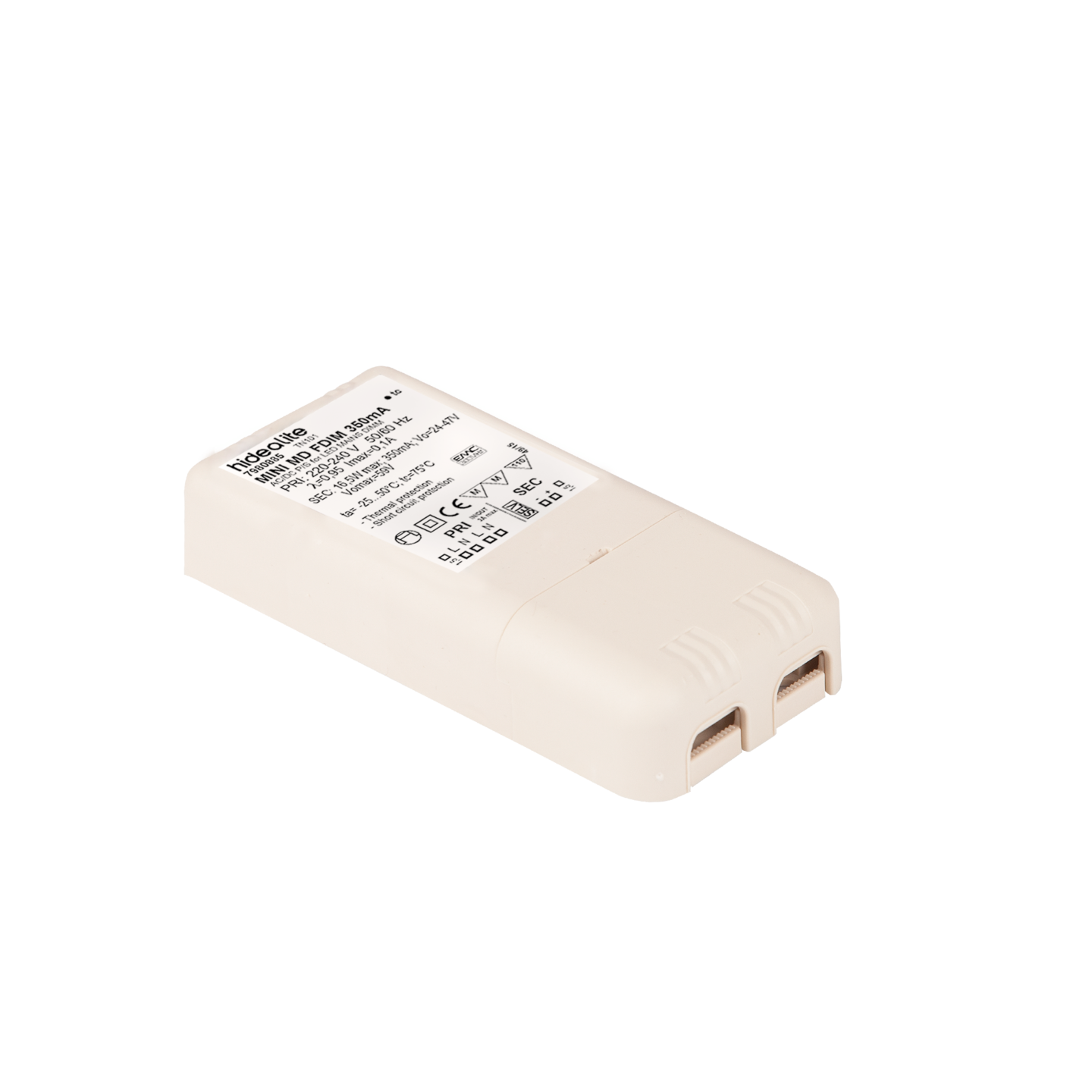 Elektroninen liitäntälaite Hide-a-lite FDIM muuntaja Mini MD 350mA