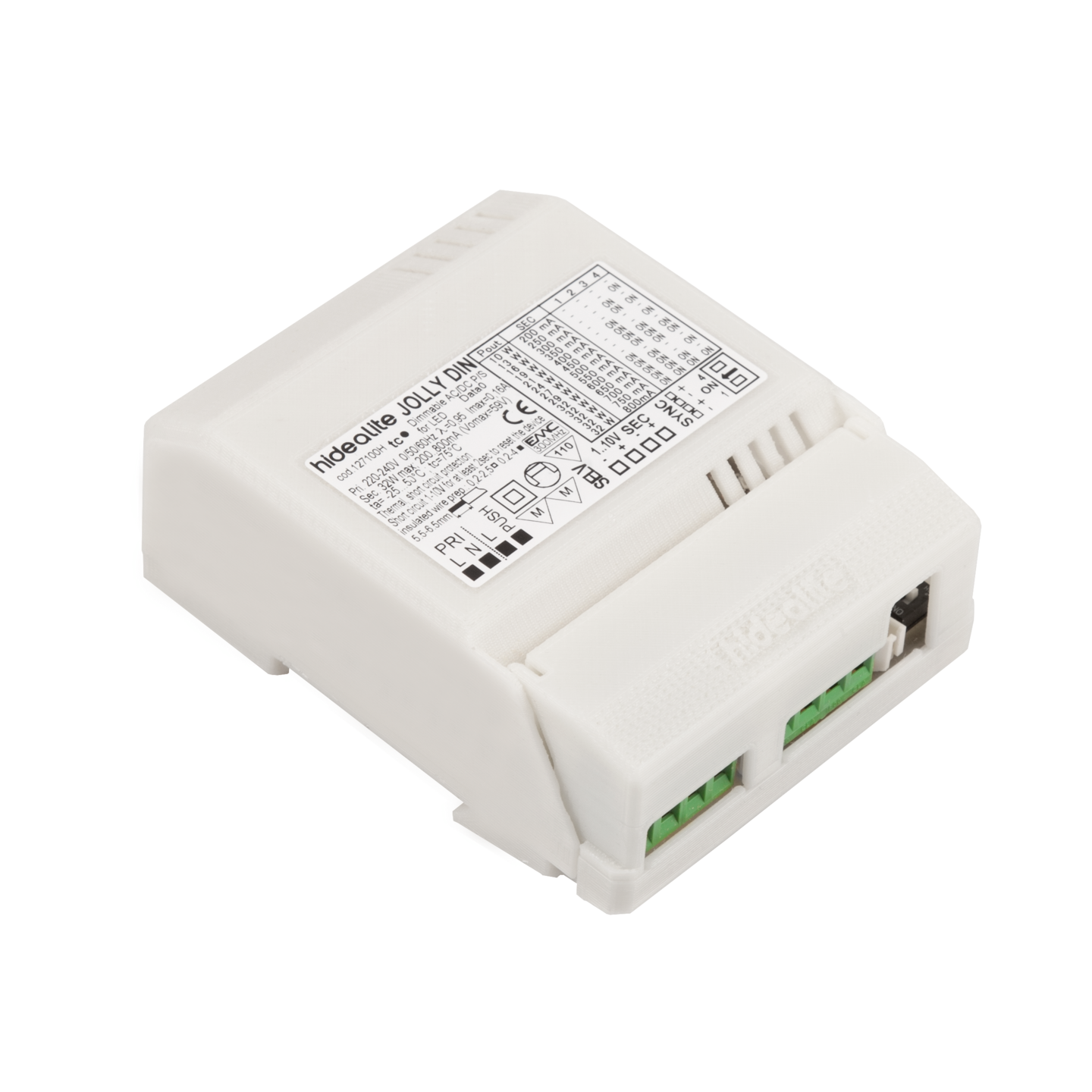 Elektroninen liitäntälaite Hide-a-lite led-ohjain Jolly DIN