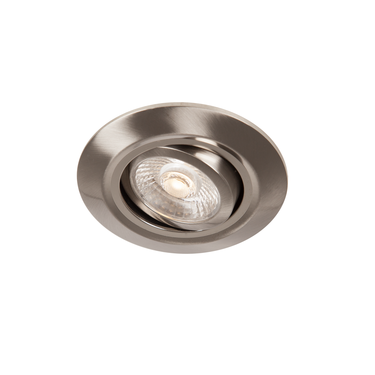 Alasvalo Hide-a-lite Comfort Quick IP44 425lm 6W 2700K Dim harjattu teräs