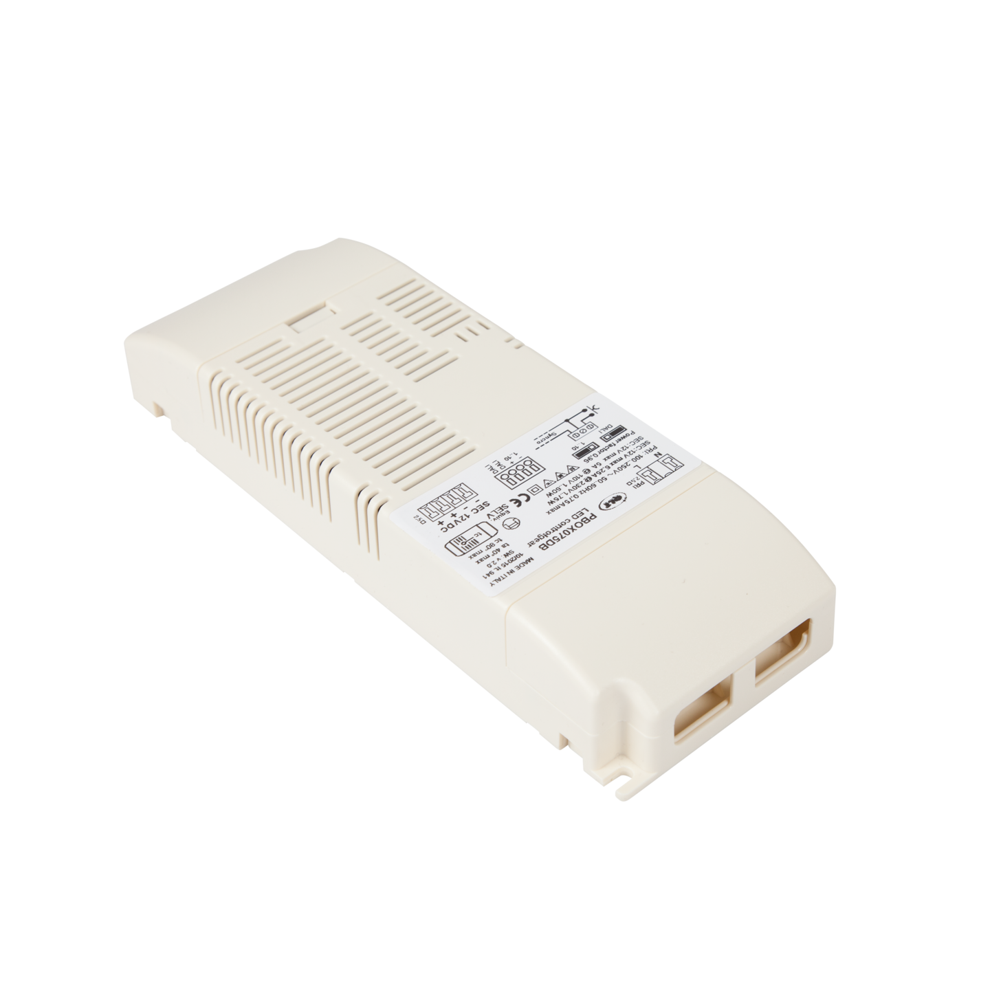 Elektroninen liitäntälaite Hide-a-lite himmenninmuuntaja MDR 12VDC 75W DALI