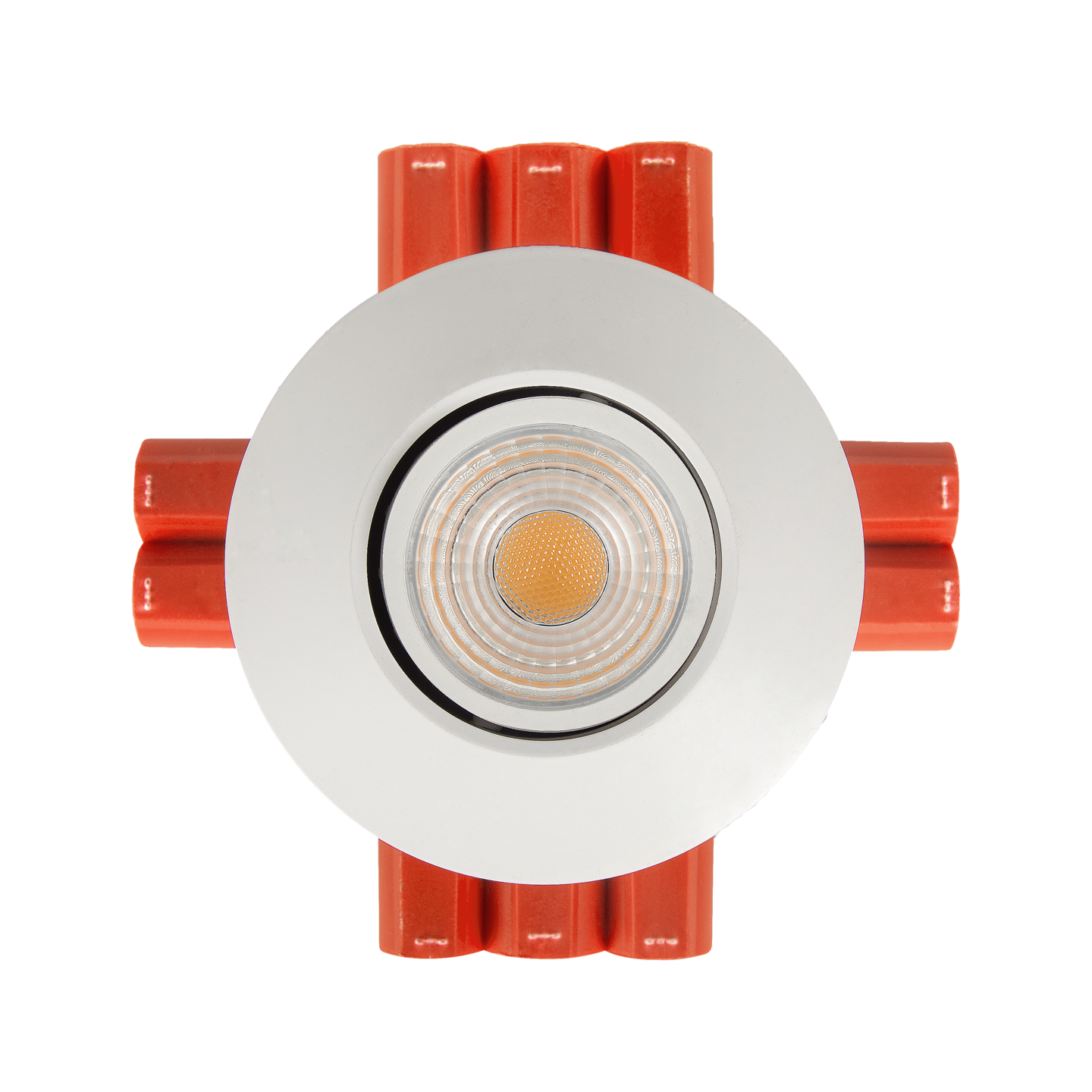 Alasvalo Hide-a-lite Comfort Smart IP44 450lm 6W 3000K Tilt valkoinen