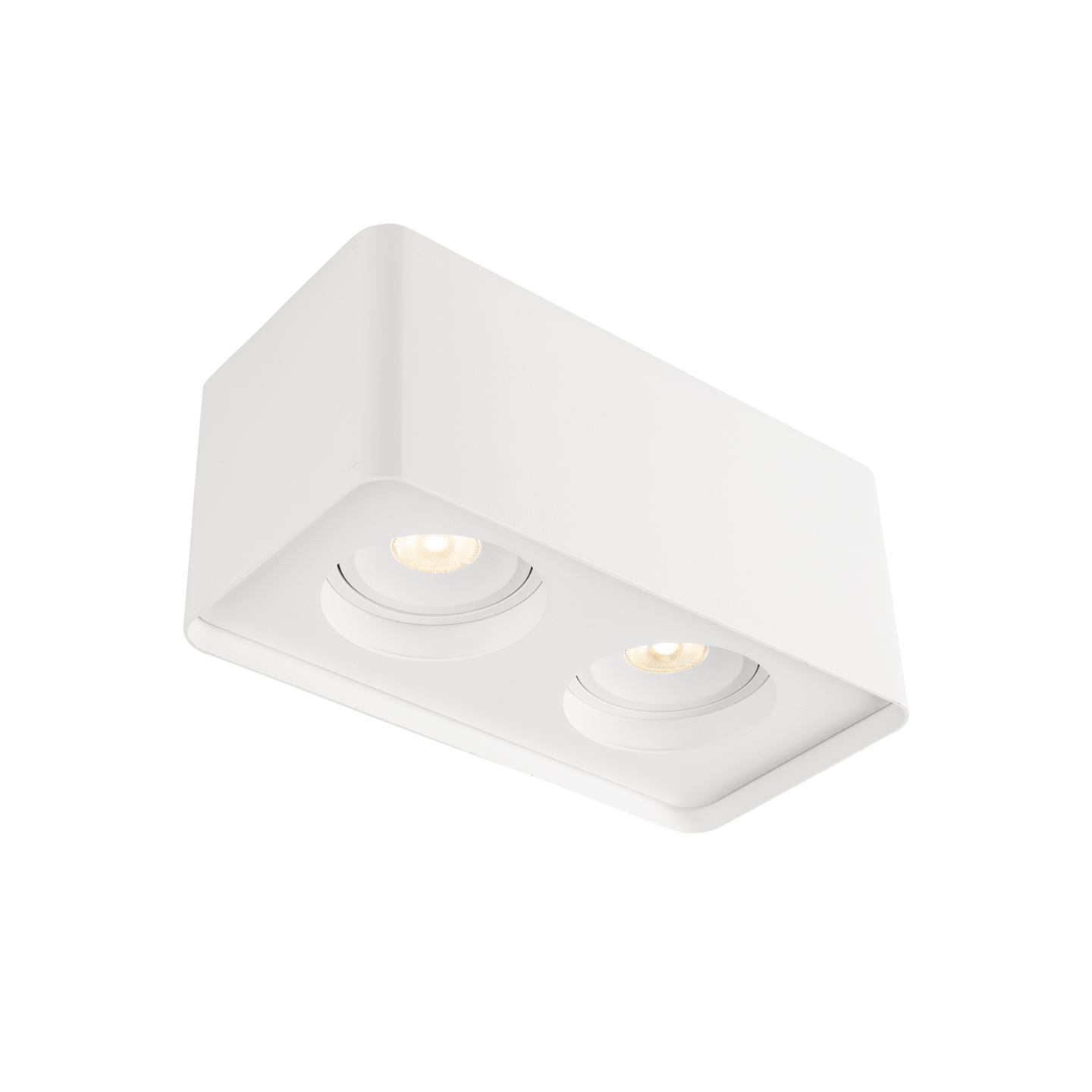 Pinta-asennusvalaisin Hide-a-lite Level Multi Box II 3000K valkoinen