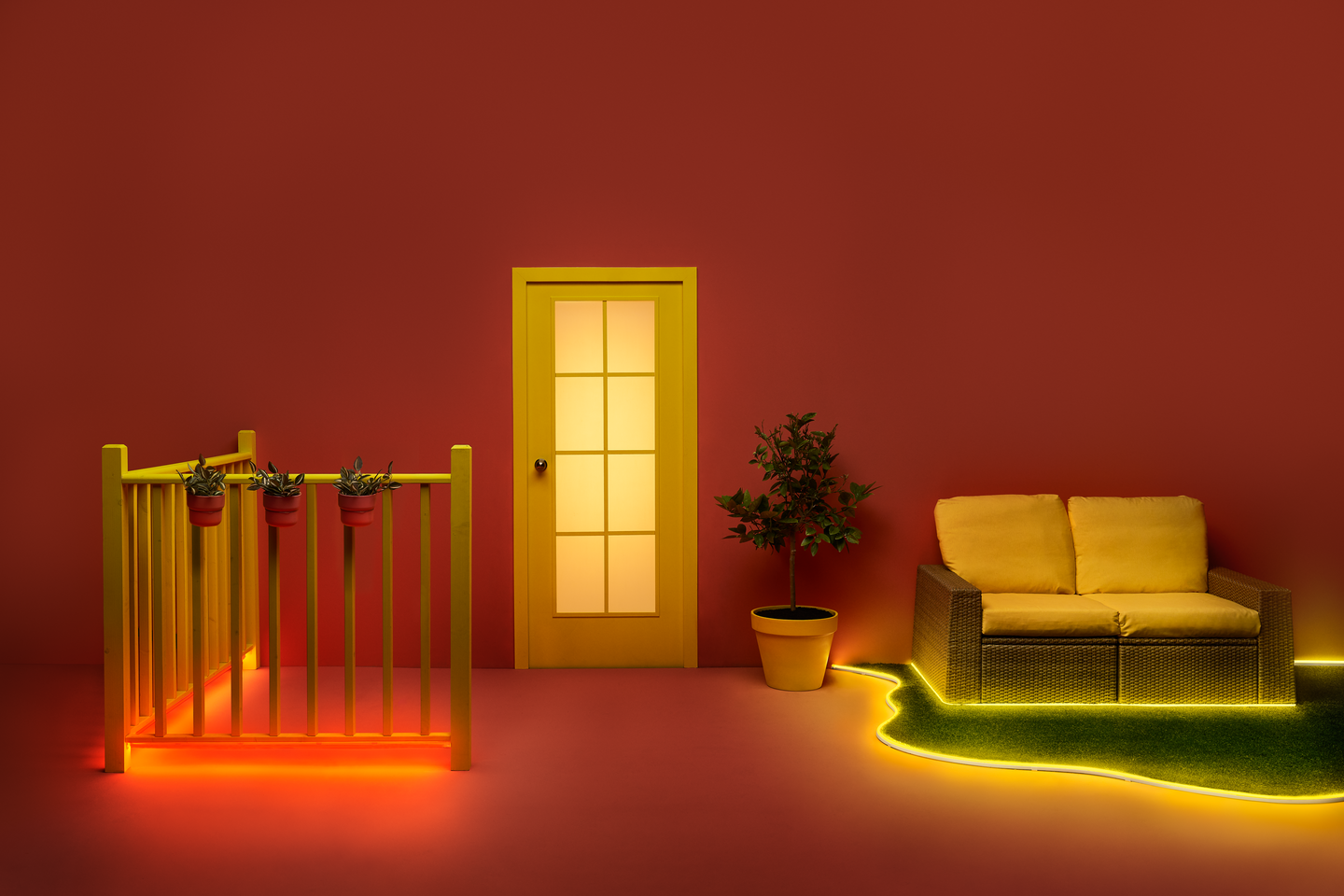 Ulkovalonauha WiZ 5m 630lm 24W 2700-5000K RGB