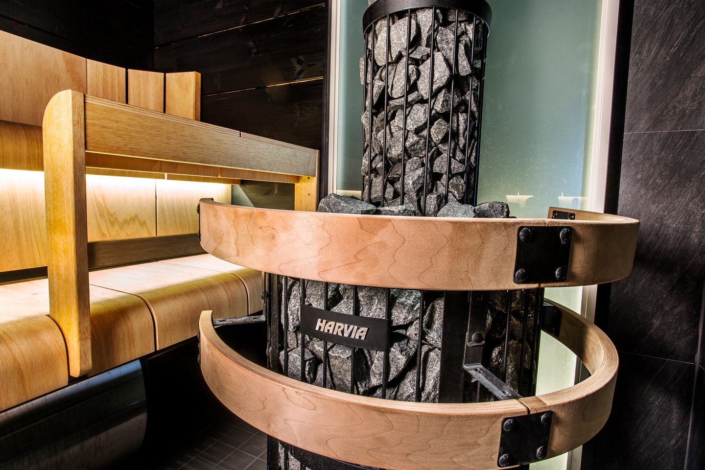 Puukiuas Harvia Legend 240 Duo musta