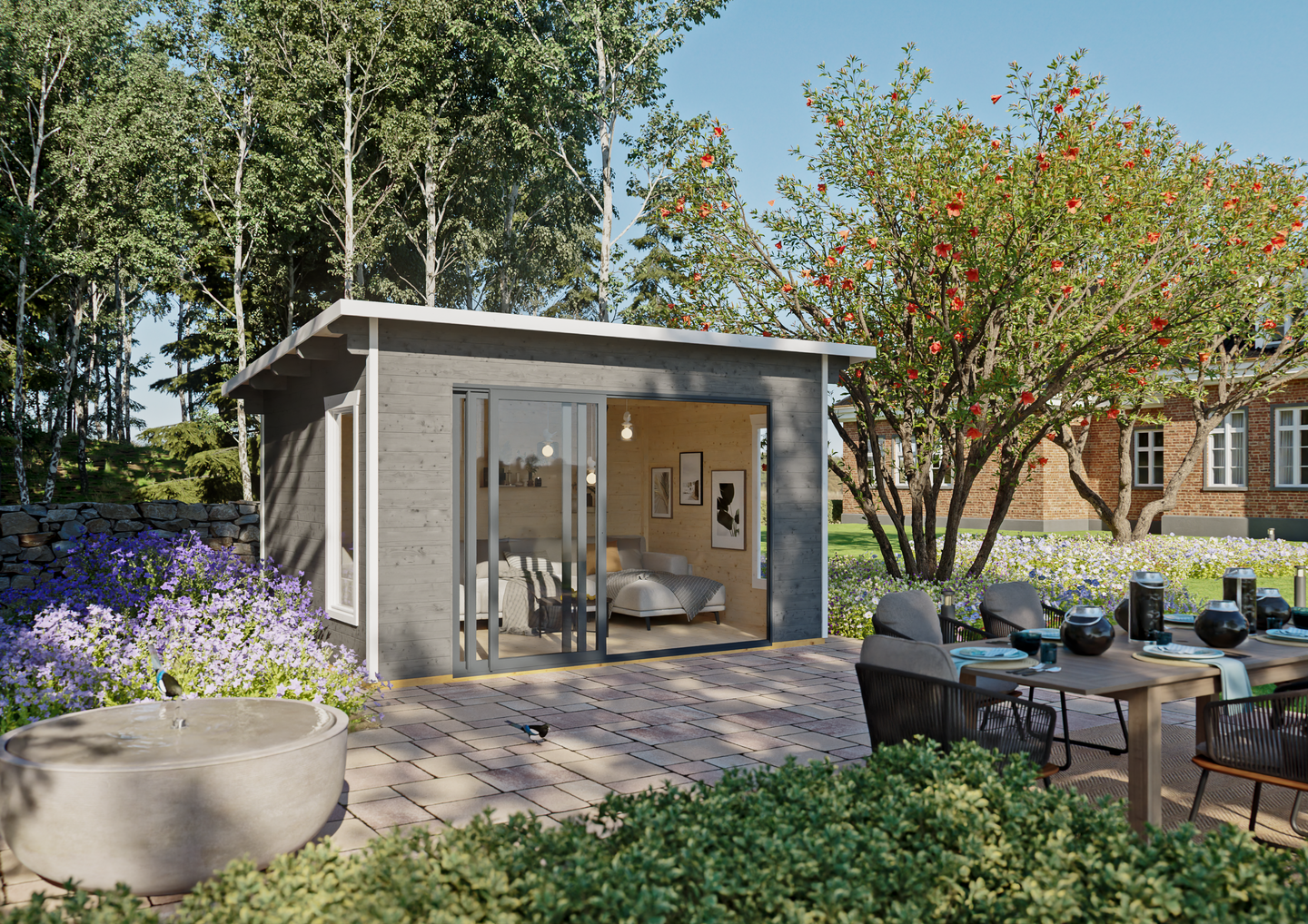 Pihatalo Cello Sundsberg 12,6m² liukuovella