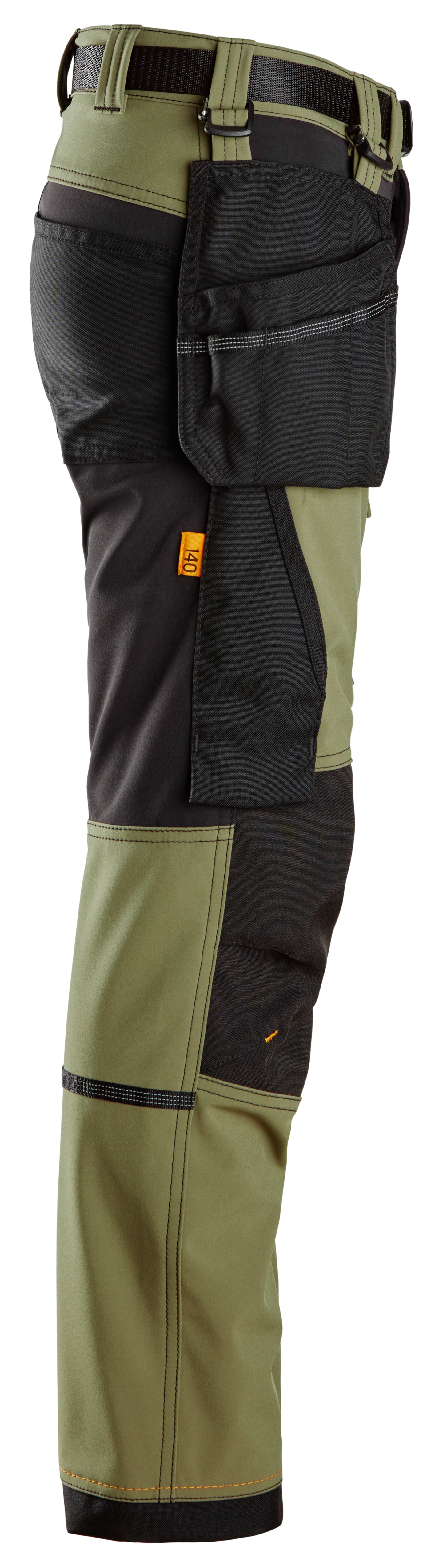 Työhousut Snickers 7575-3104 vihreä junior koko