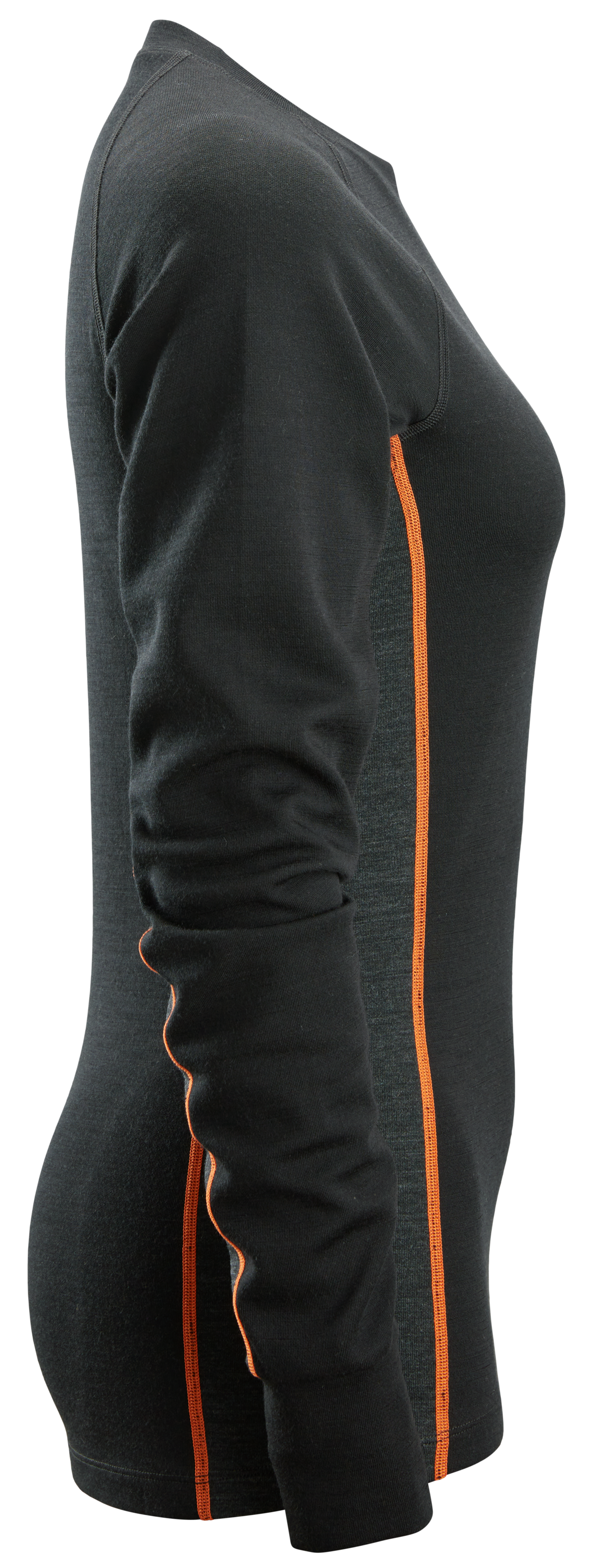 Naisten merinoaluskerrastopaita Snickers 9470-0498 musta