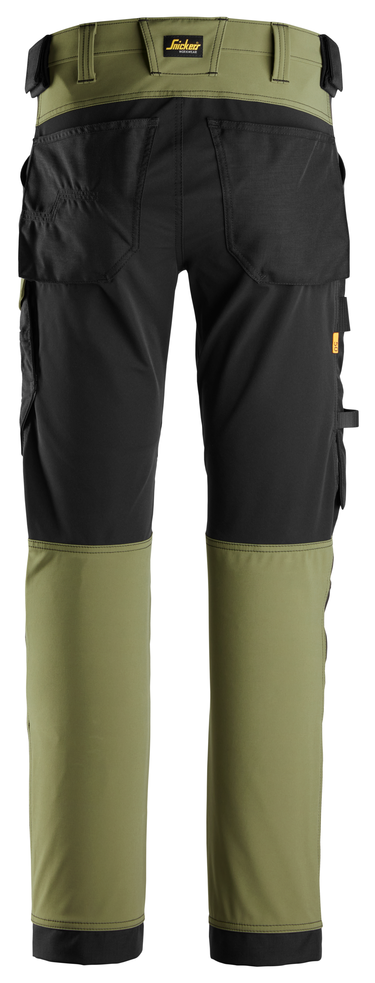 Työhousut riipputaskuilla Snickers 6375-3104 vihreä