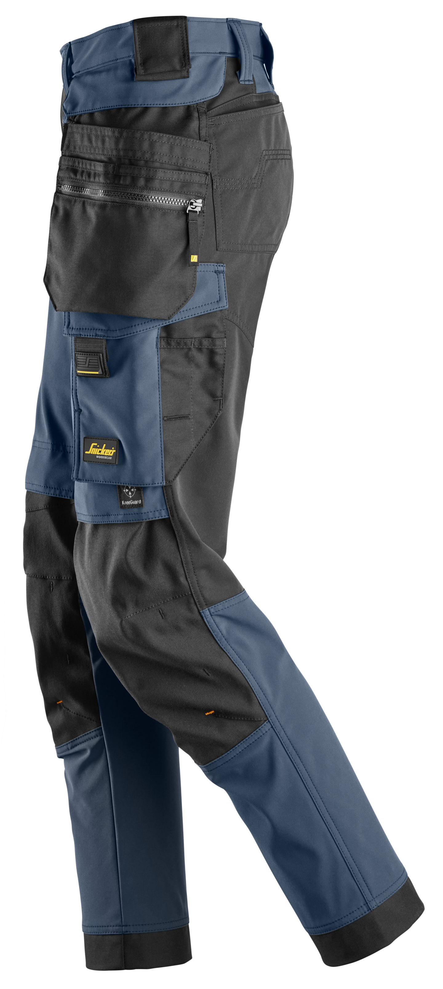 Työhousut riipputaskuilla Snickers 6775-9504 tummansininen naisten