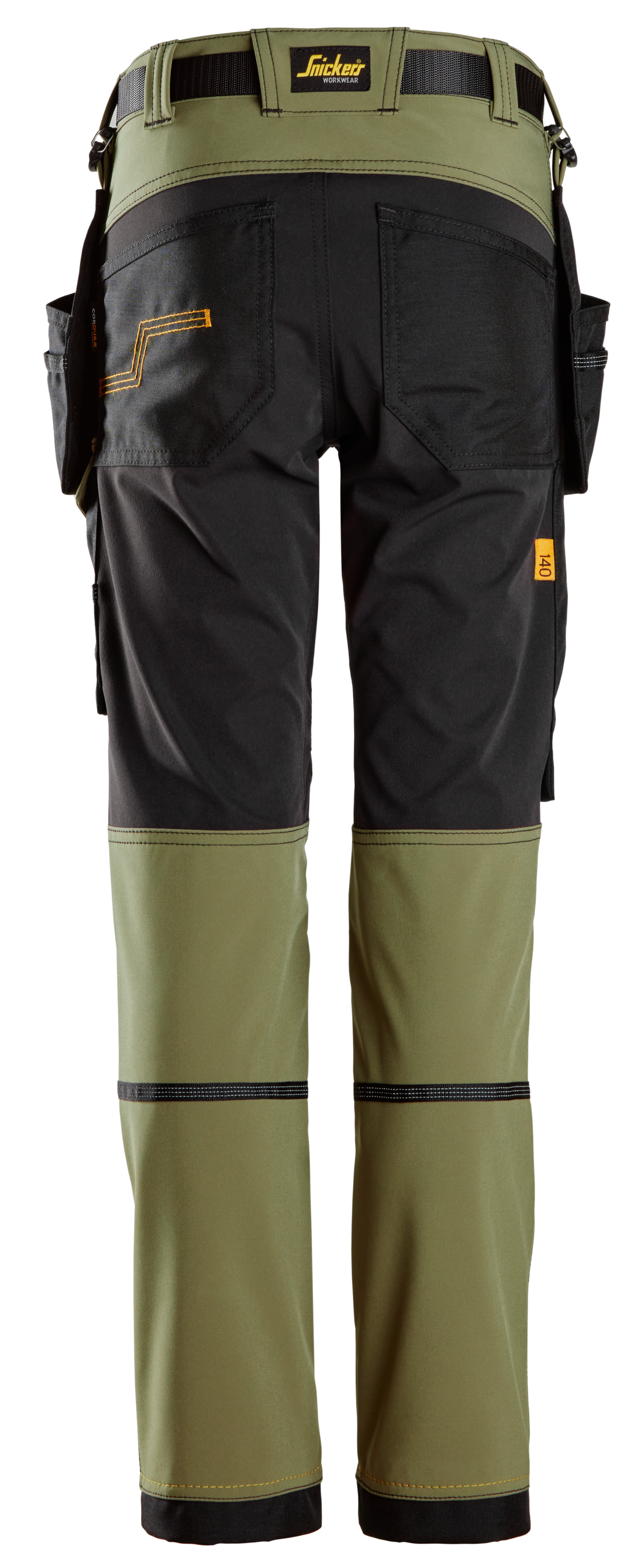 Työhousut Snickers 7575-3104 vihreä junior koko