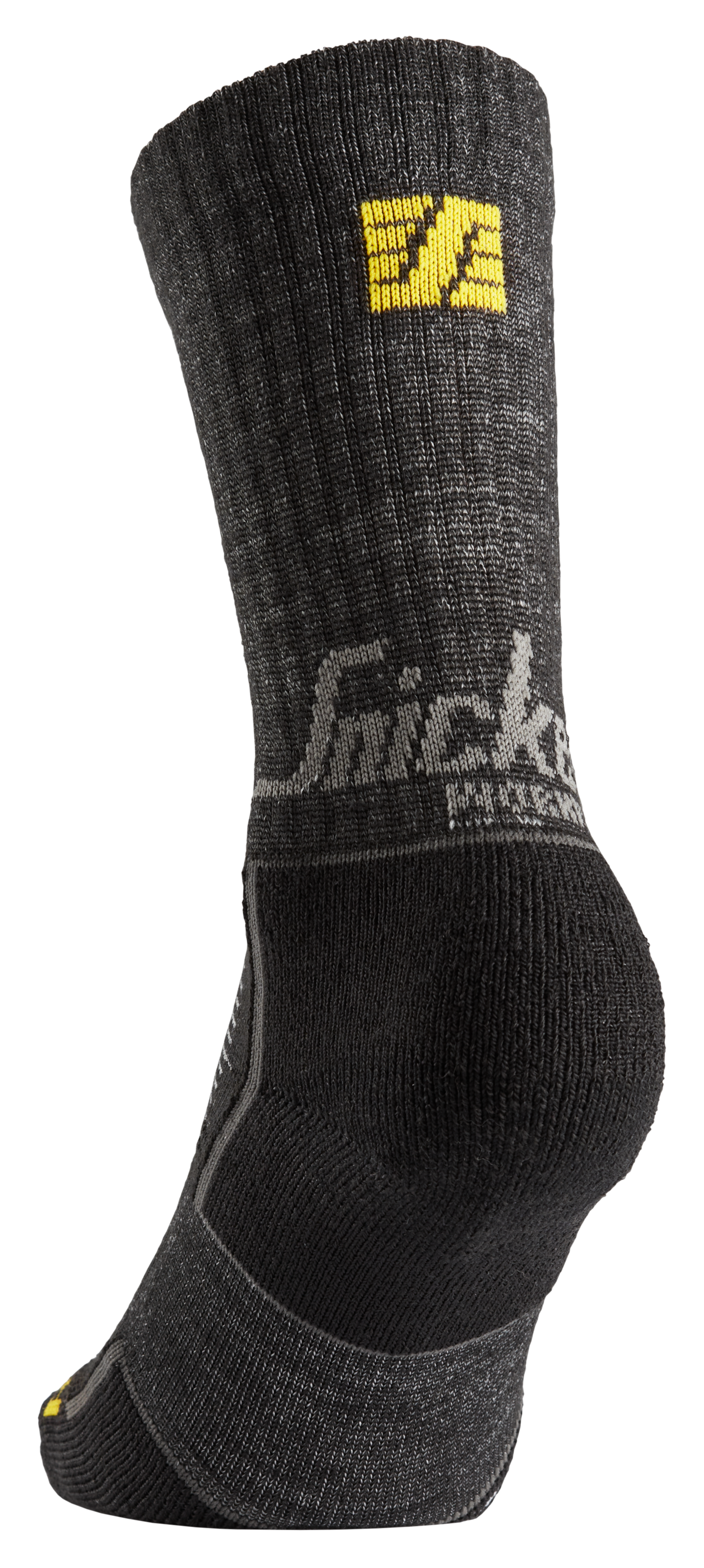 Villaiset Cordura-sukat Snickers 9246-9804 harmaa-musta 2-pack