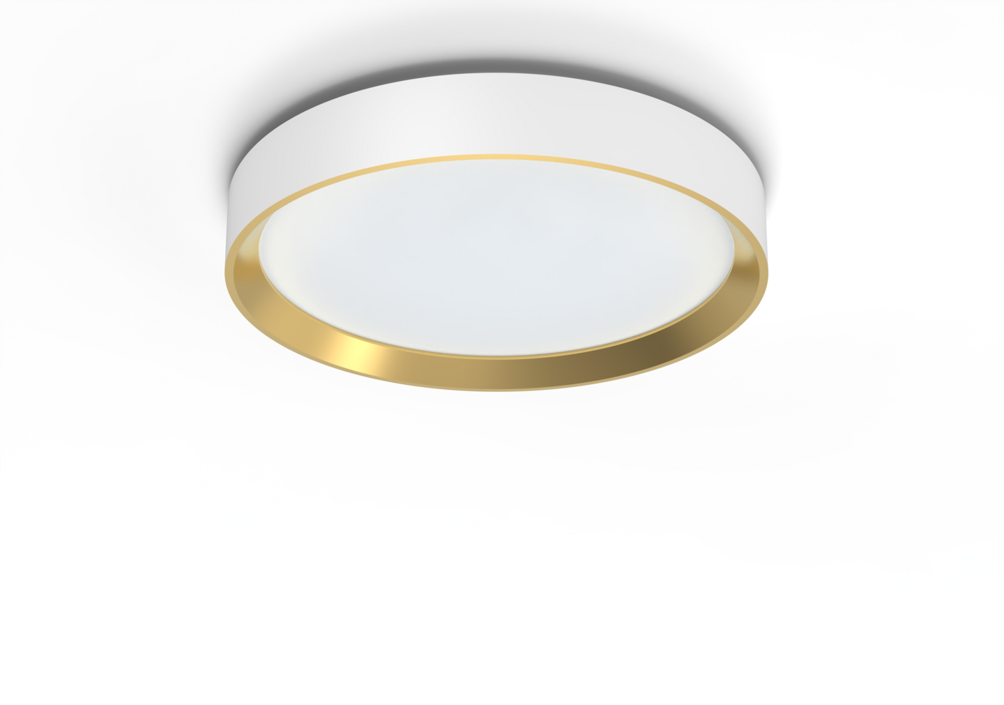 Kattovalaisin Philips Hanno Scene Switch 2700lm 2700K 24W valkoinen/kulta