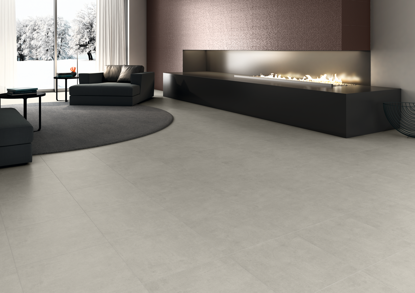 Lattialaatta Cello Doubs Cinza Claro 33x33 pakkasenkestävä harmaa 1,42m²