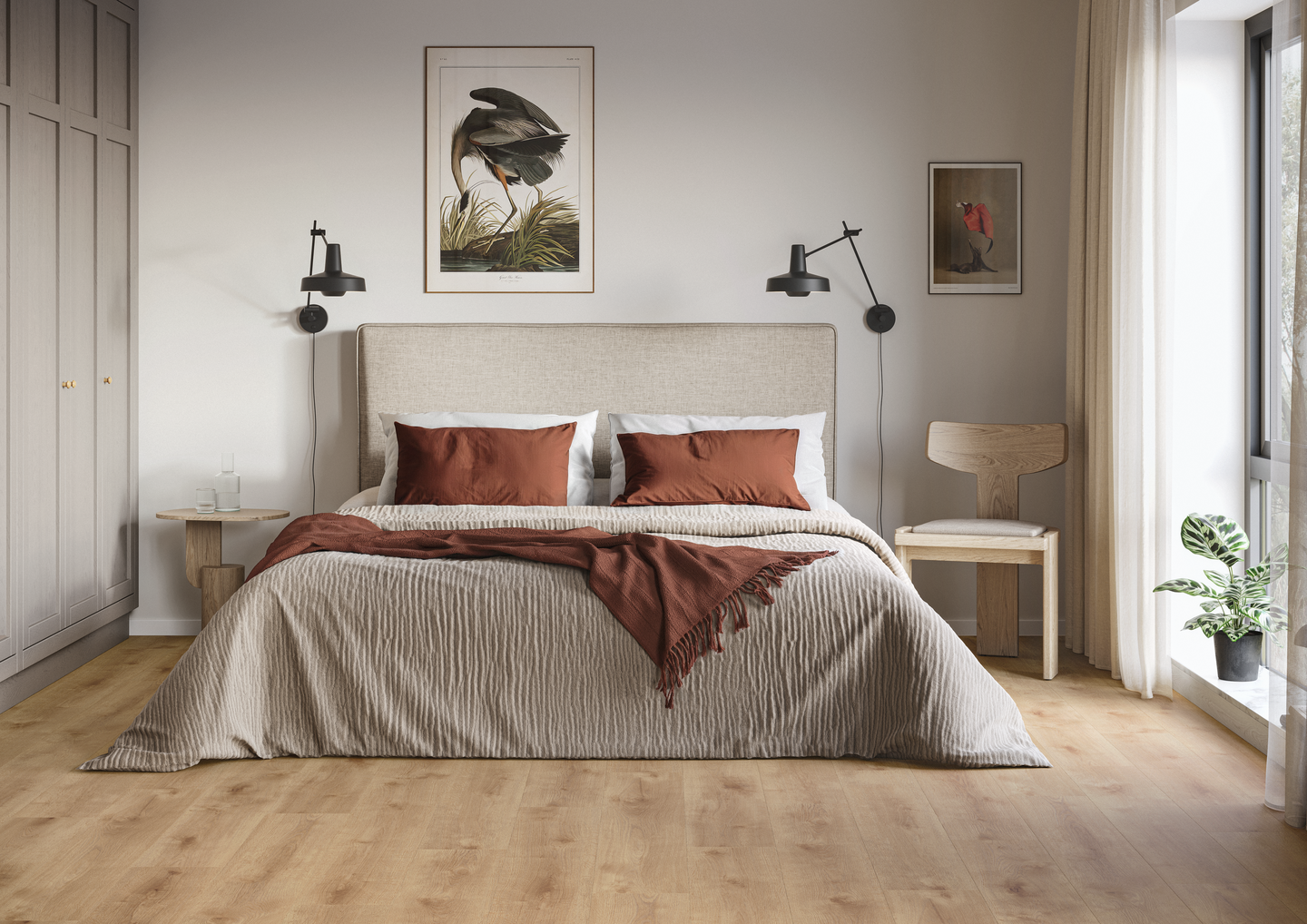 Vinyylilankku Cello Londoner Greenwich 1200x200,5x5,5mm KL33 2,165m²