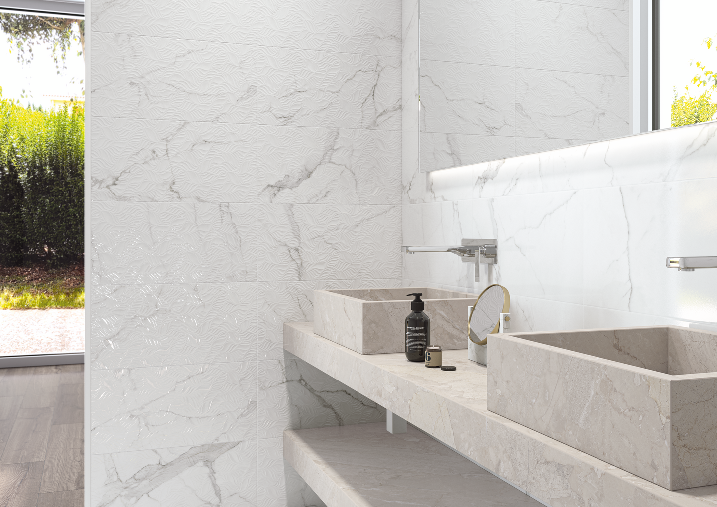 KAKEL CELLO ANIMA 30X60, GLANSIG WHITE 1,8M2