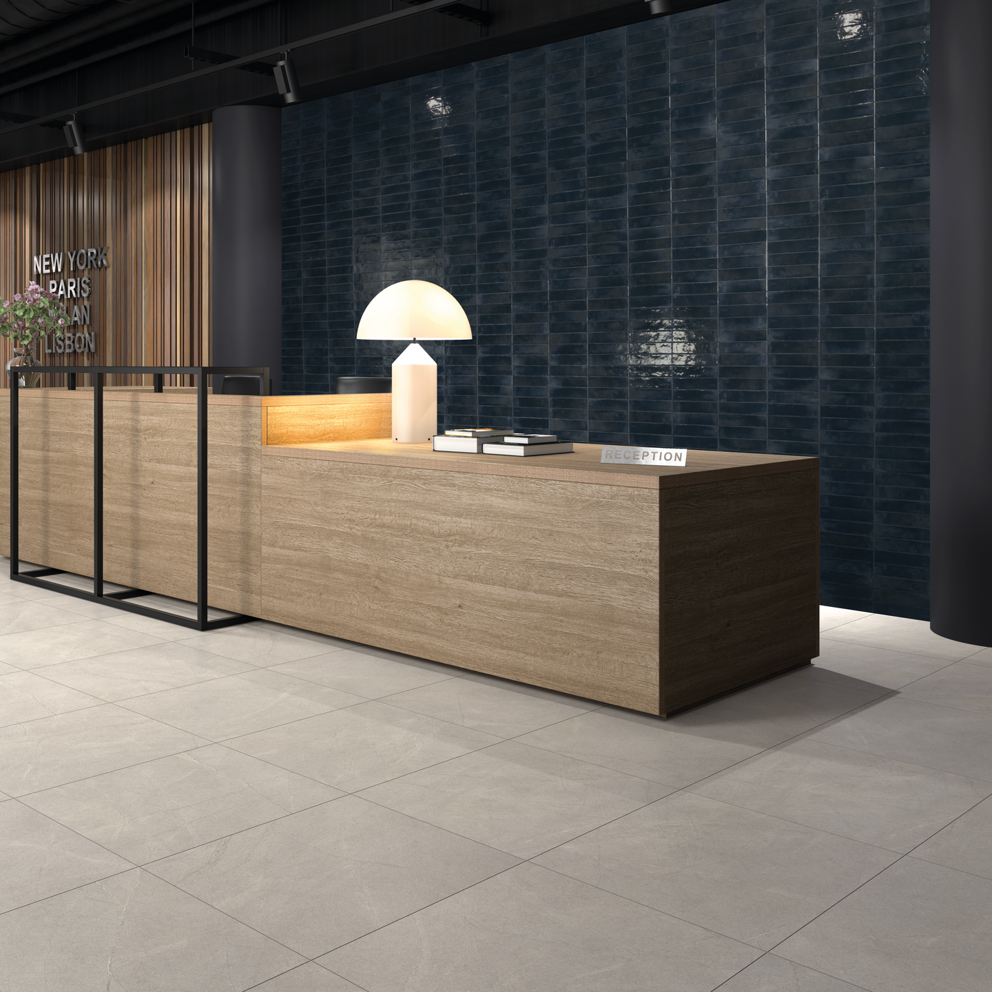 GOLVKAKE CELLO MAGMA, 60X60 LGREY RT R10AB 1,05