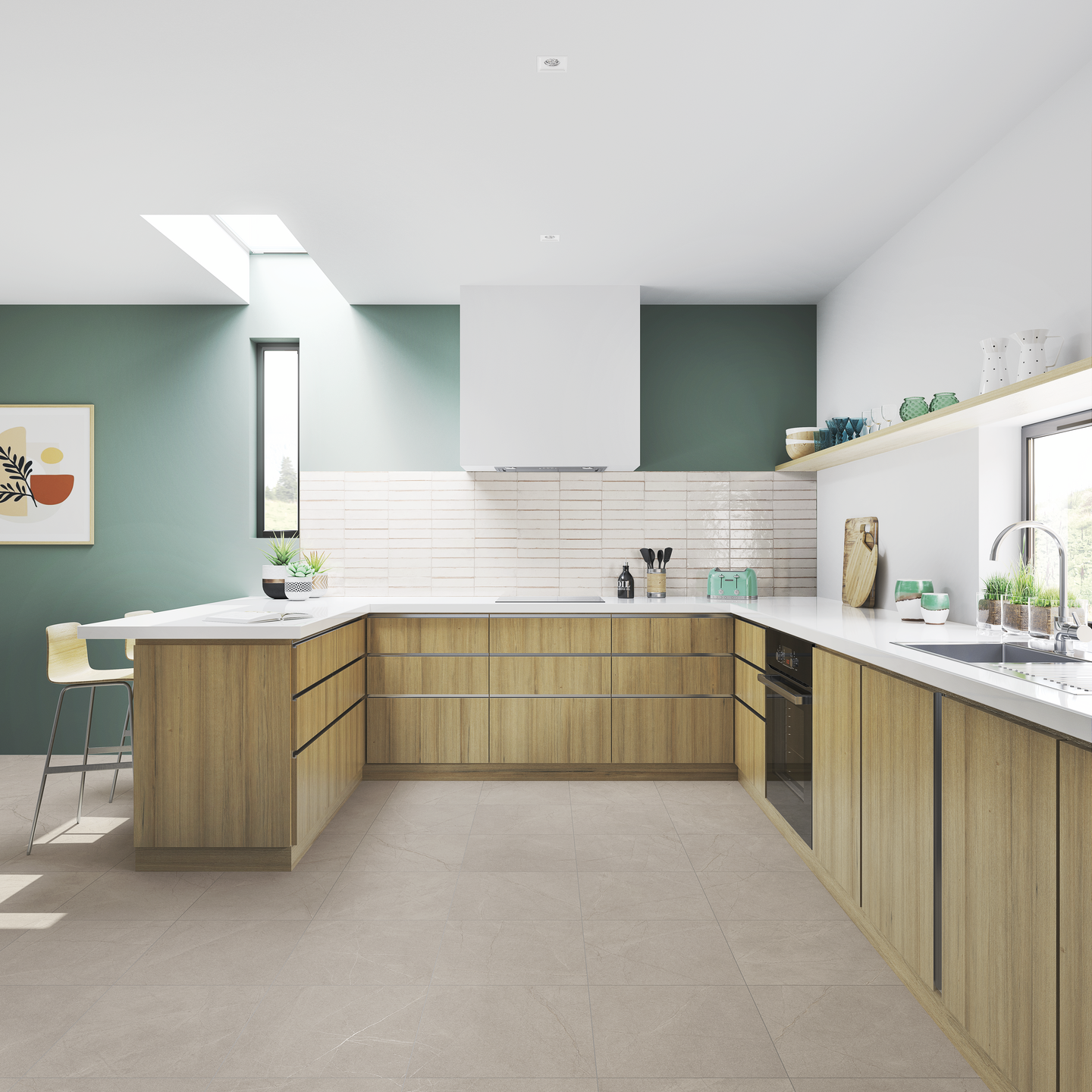 GOLVKAKE CELLO MAGMA, 60X60 LGREY RT R10AB 1,05