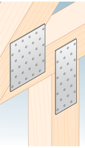 Naulauslevy PROF 300x120x2mm