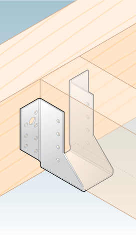 Palkkikenkä PROF 51x165x75x2mm Ulko