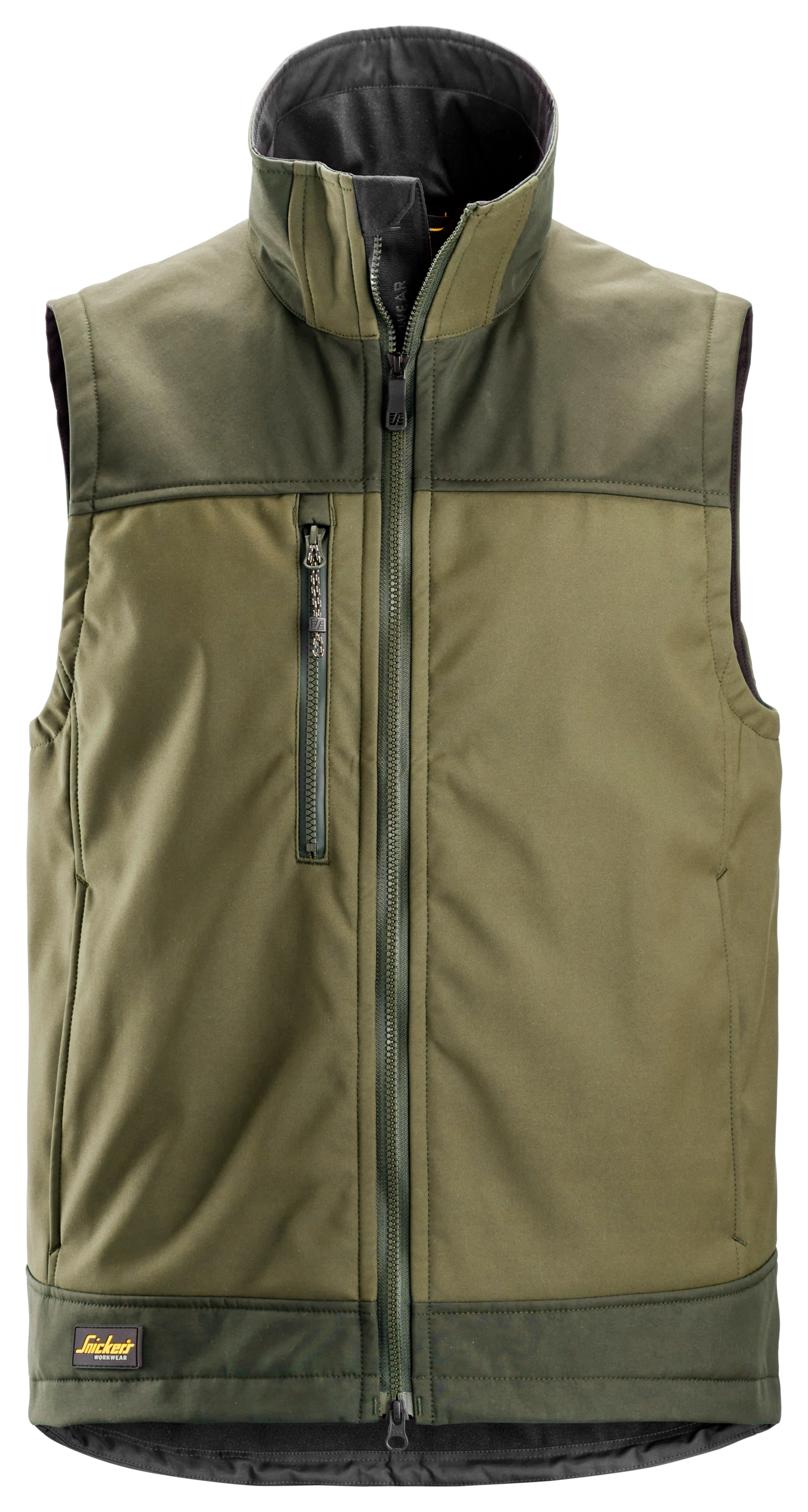 Liivi Snickers 4506-3135 Softshell vihreä