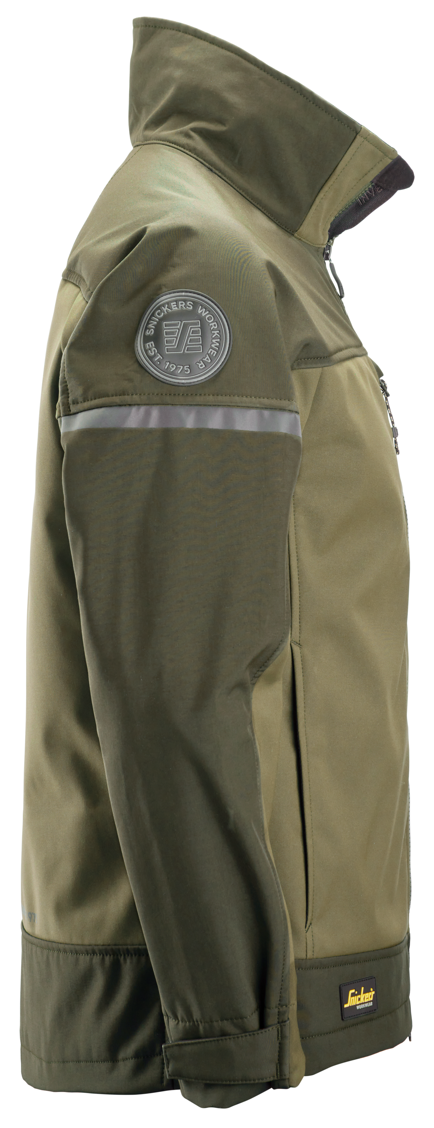 Takki Snickers 1216-3135 Softshell vihreä