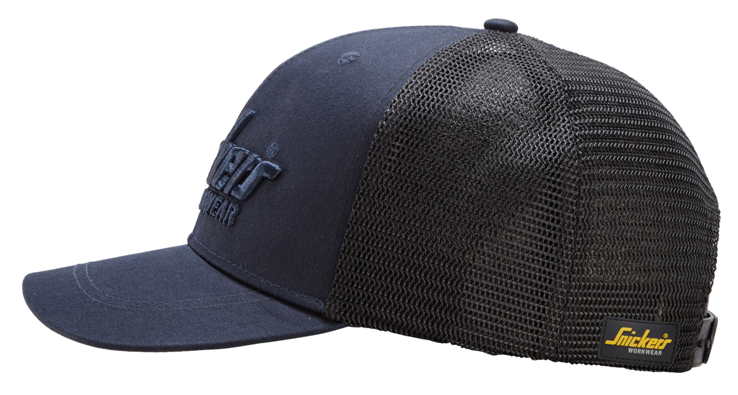 Trucker-lippis Snickers 9001-9504 tummansininen onesize