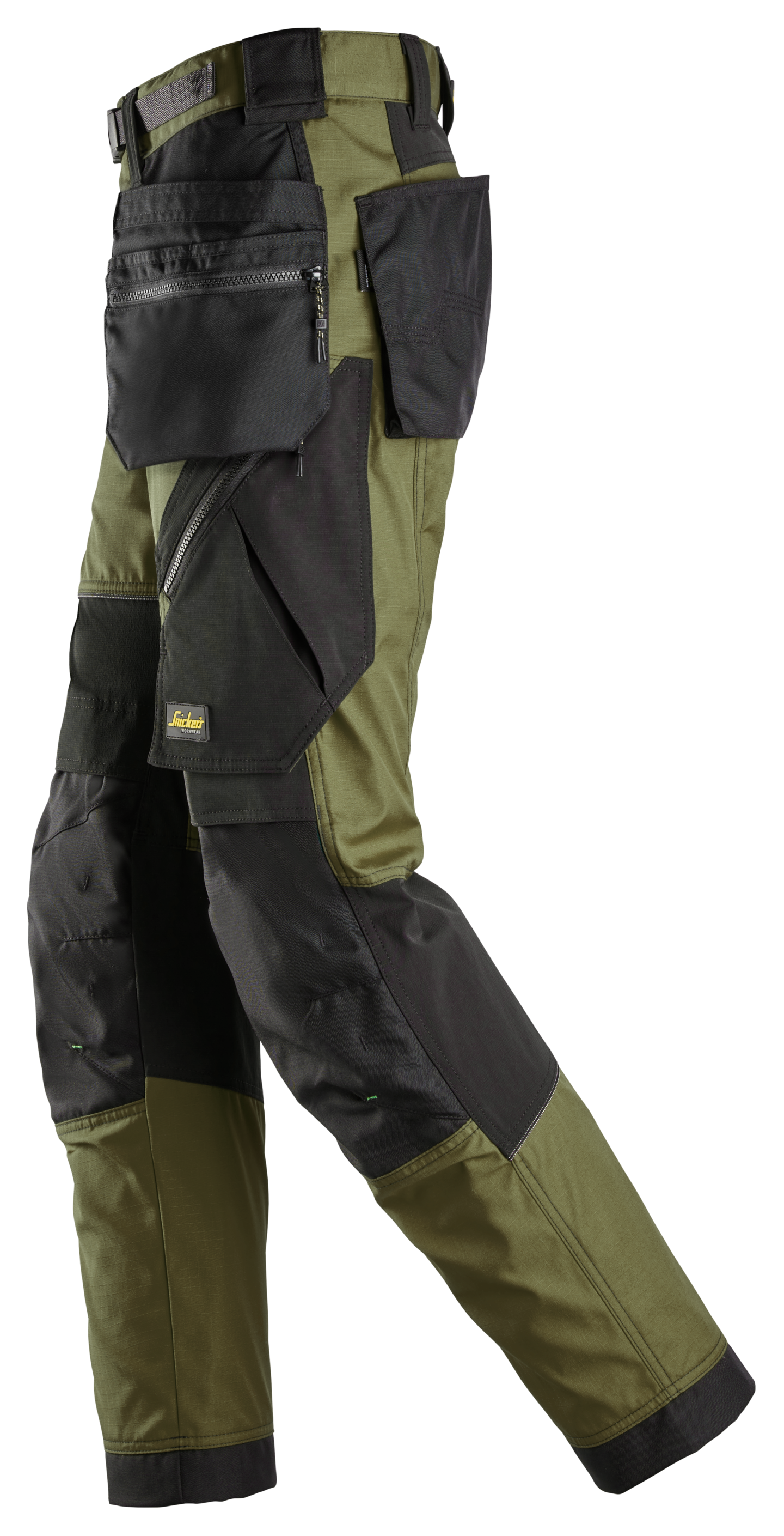 Housut Snickers 6902-3104 vihreä-musta