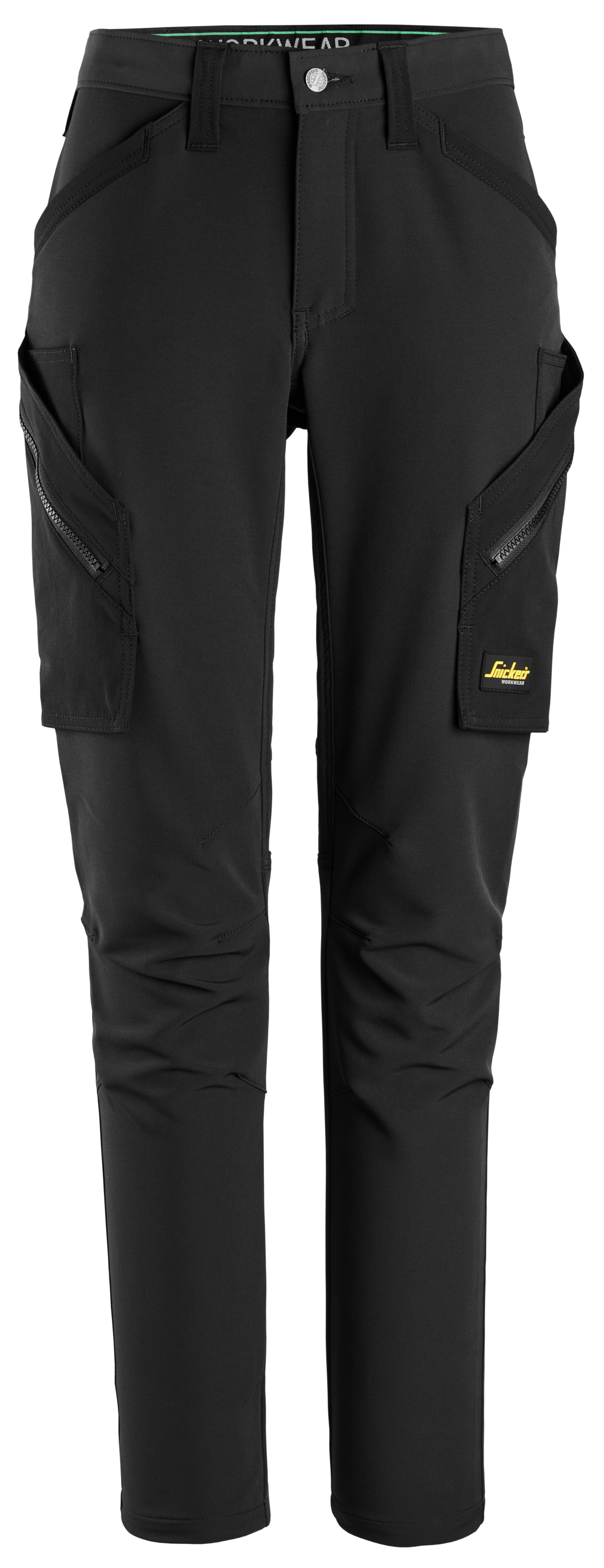 Housut Snickers naisten 6877-0404 FlexiWork musta