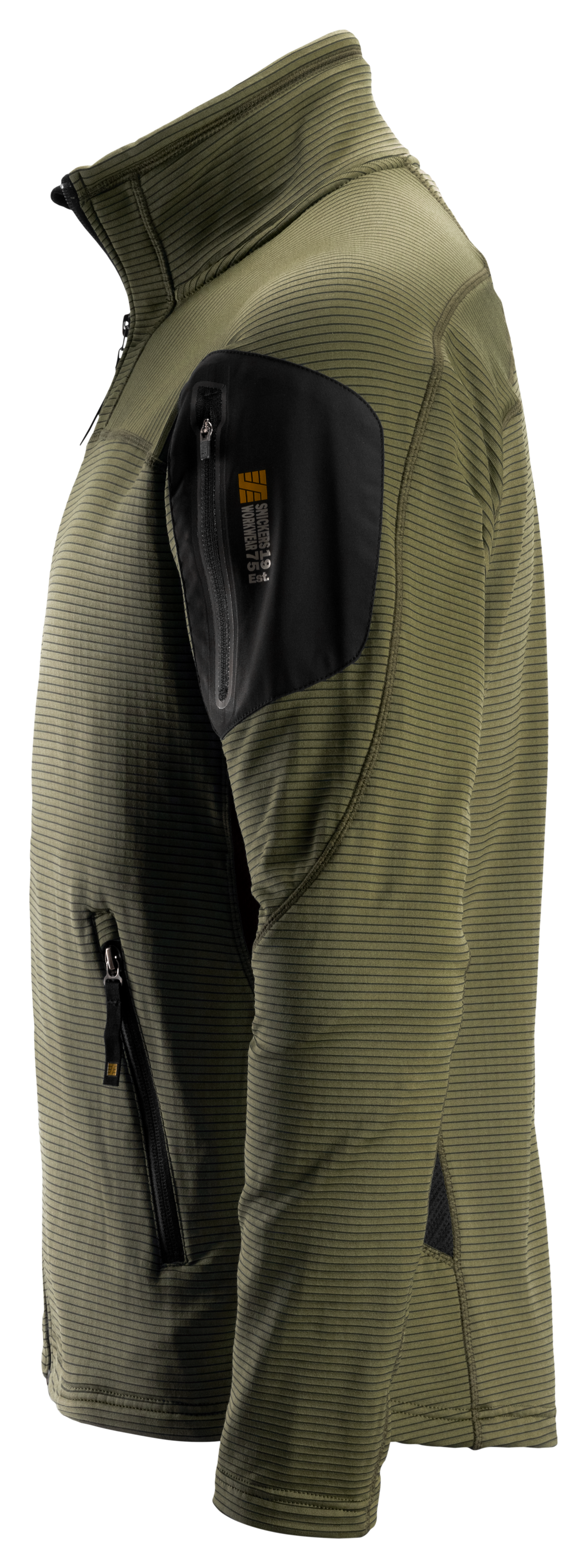 Fleecetakki Snickers 9438-3104 tummanvihreä