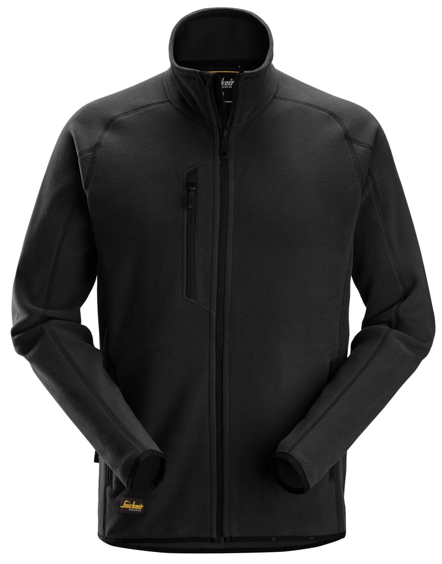 Fleecetakki Snickers 8422-0400 musta