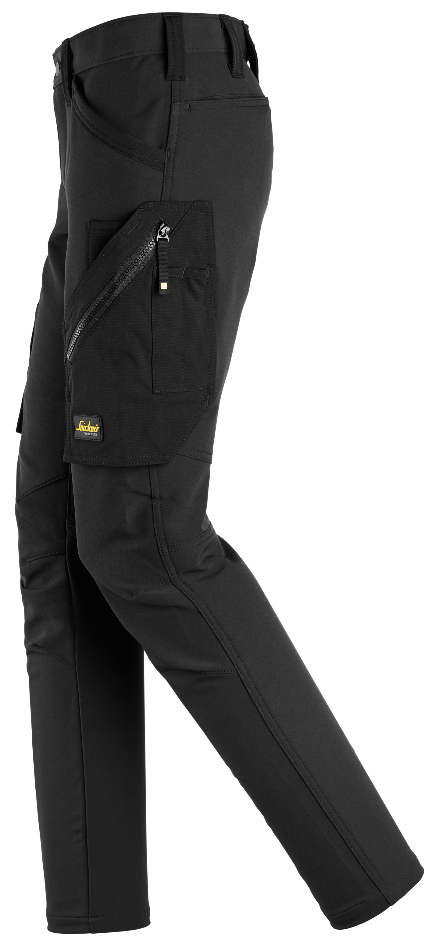 Housut Snickers naisten 6877-0404 FlexiWork musta