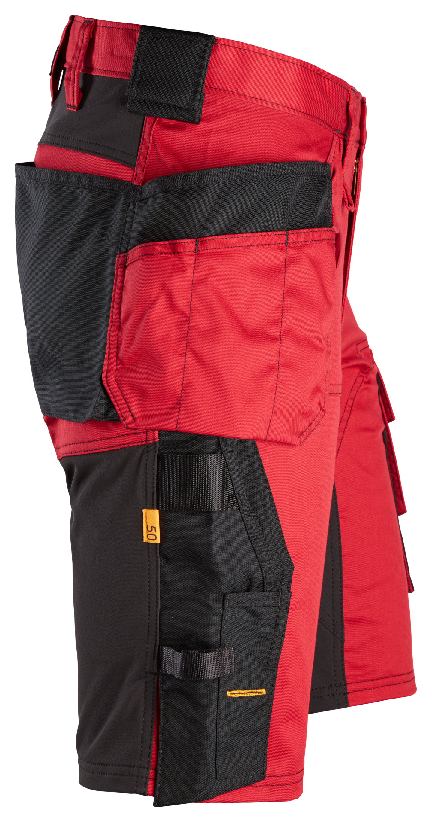 Shortsit Snickers 6141-1604 riipputaskut punainen