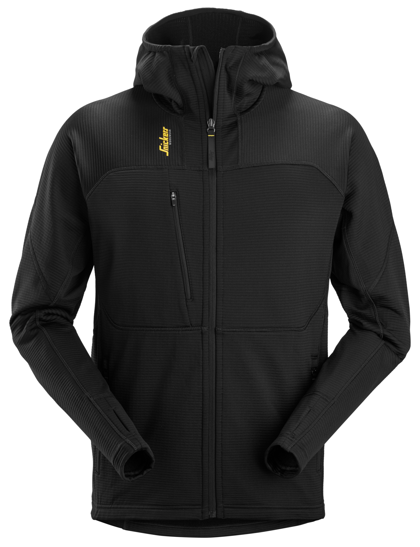 Fleecehuppari Snickers 9420-0404 musta