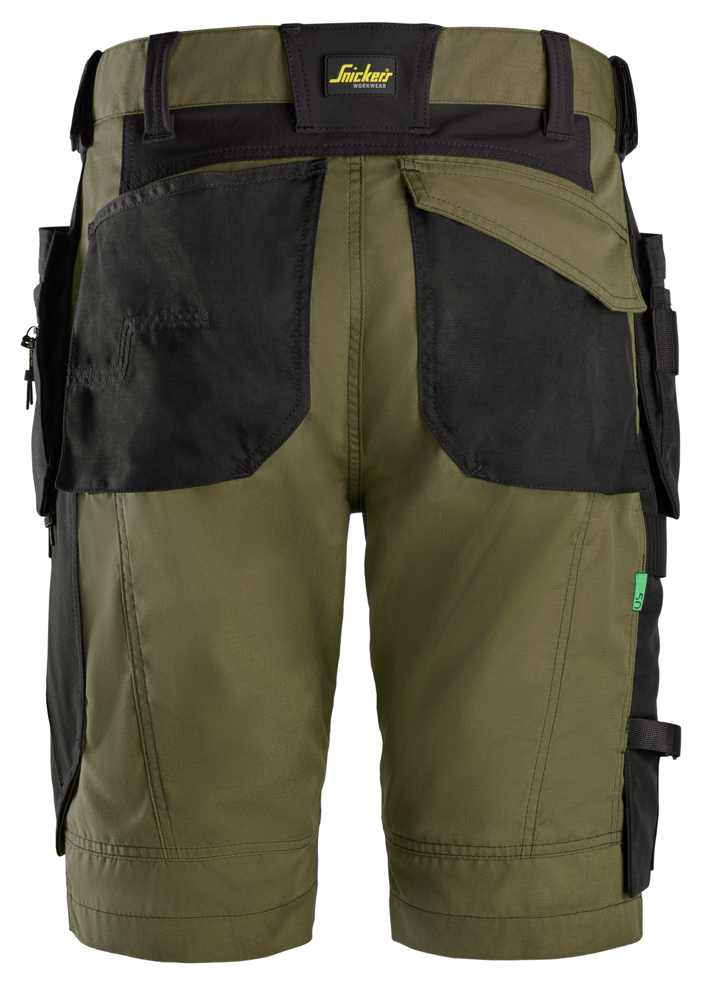 Shortsit Snickers 6904-3104 vihreä-musta