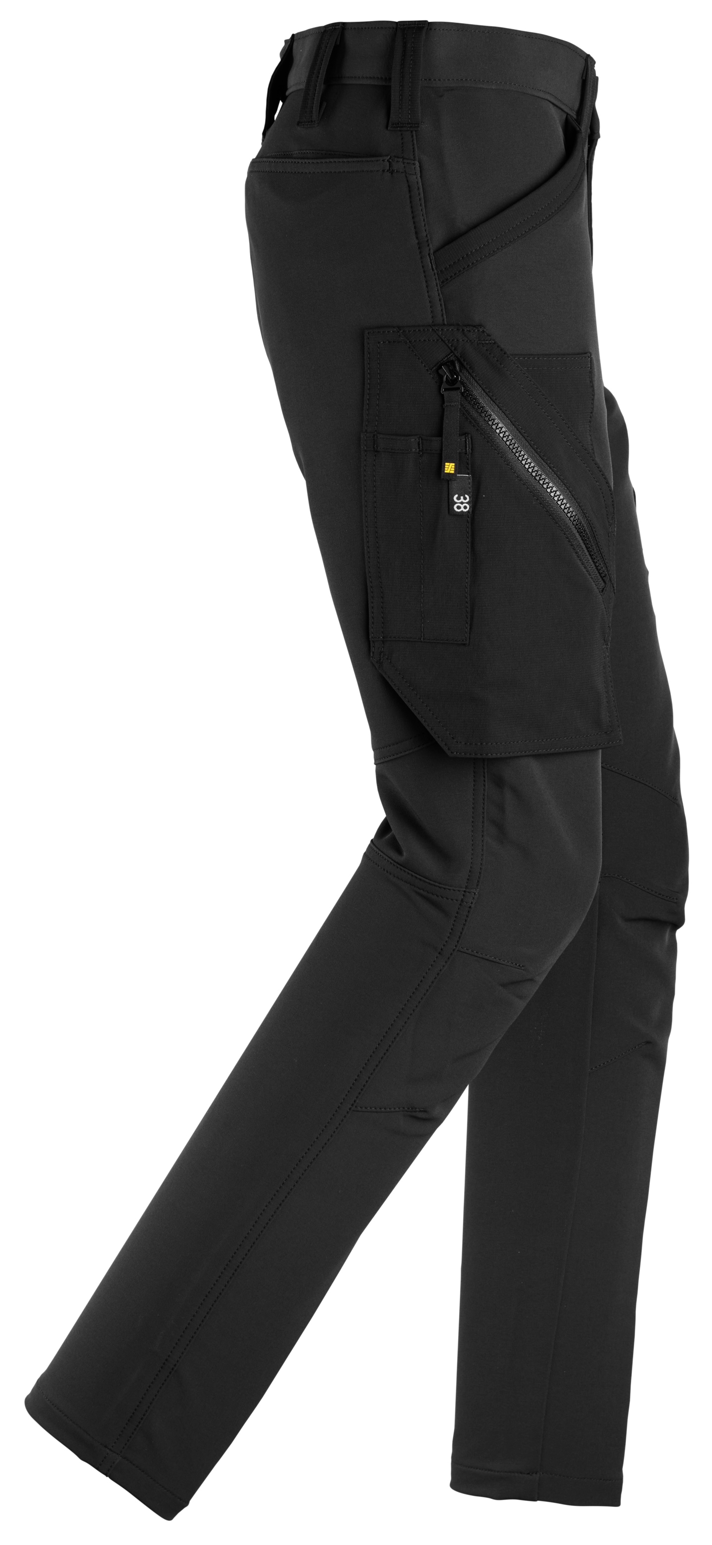 Housut Snickers naisten 6877-0404 FlexiWork musta