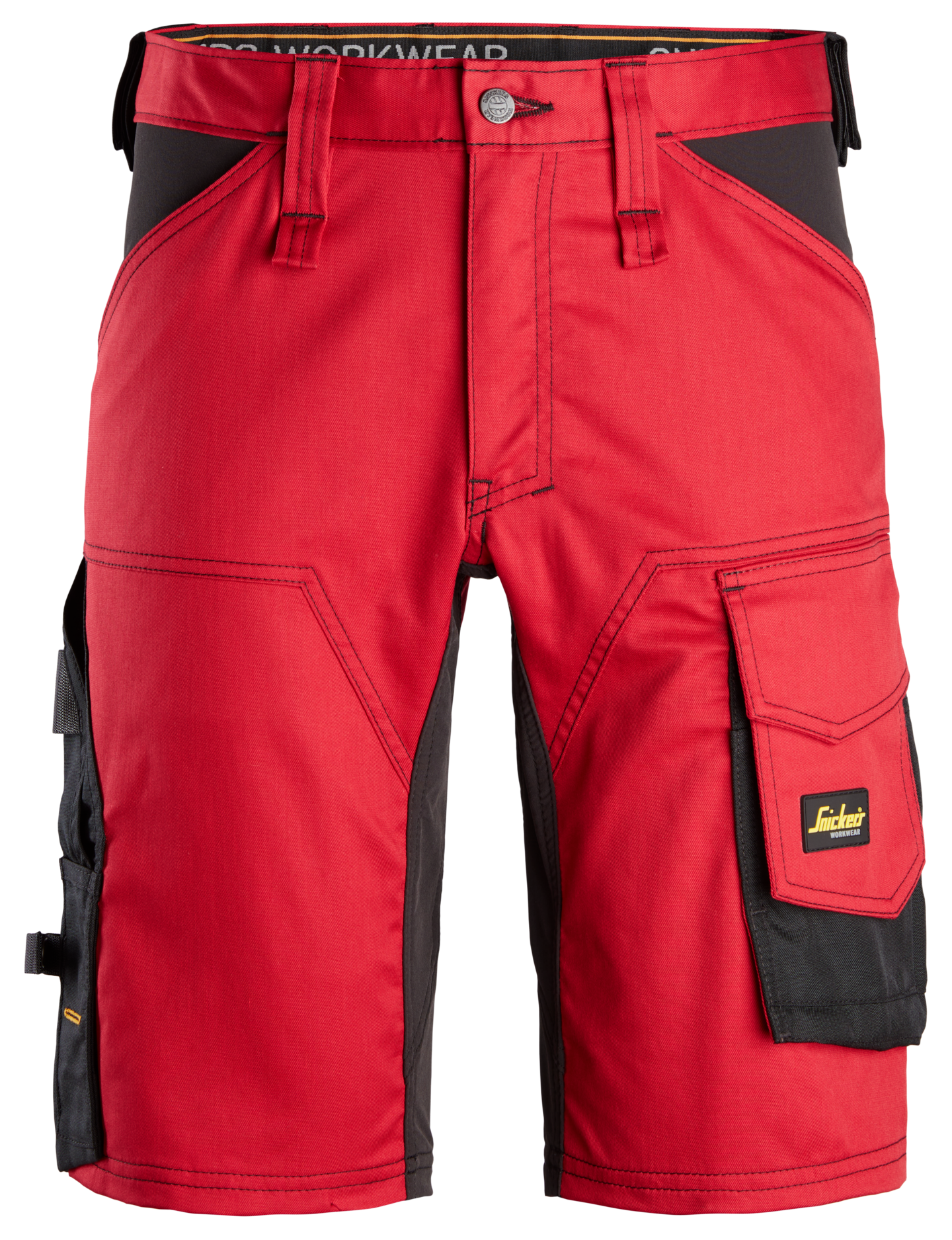 Shortsit Snickers 6143-1604 stretch punainen