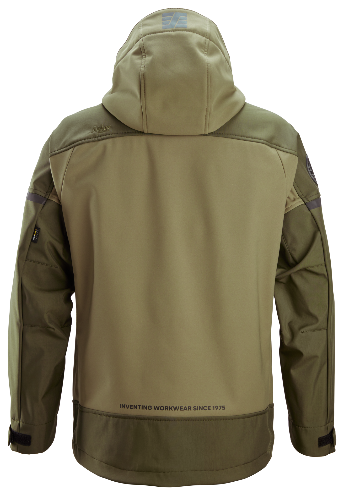 Takki Snickers 1226-3135 Softshell vihreä