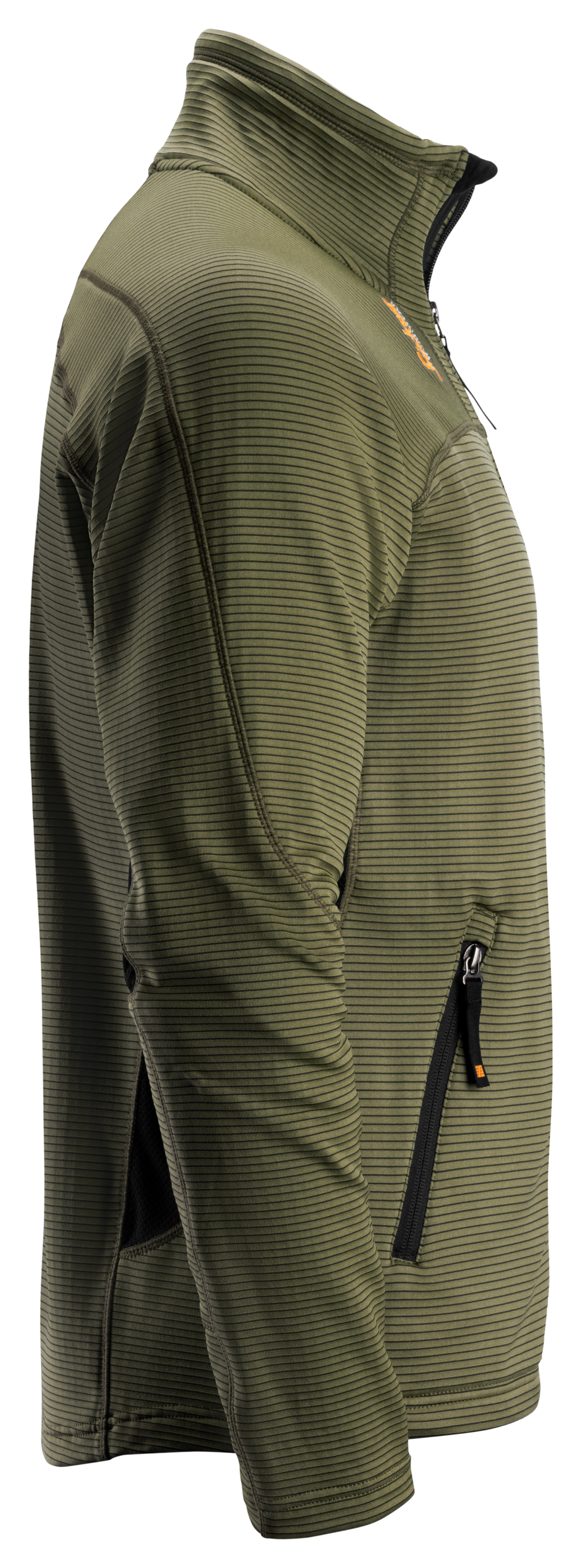 Fleecetakki Snickers 9438-3104 tummanvihreä