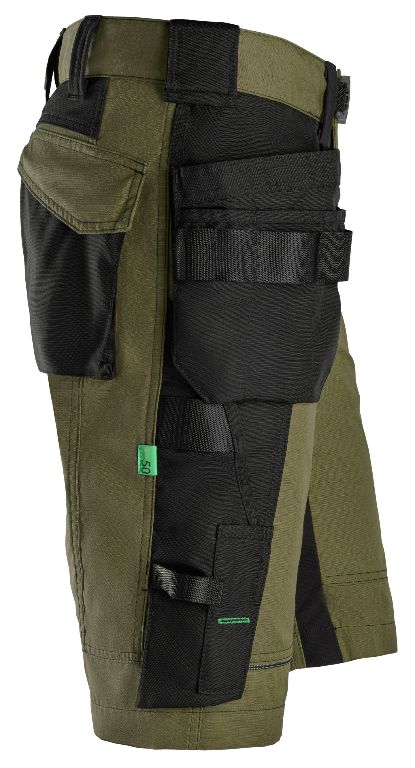 Shortsit Snickers 6904-3104 vihreä-musta